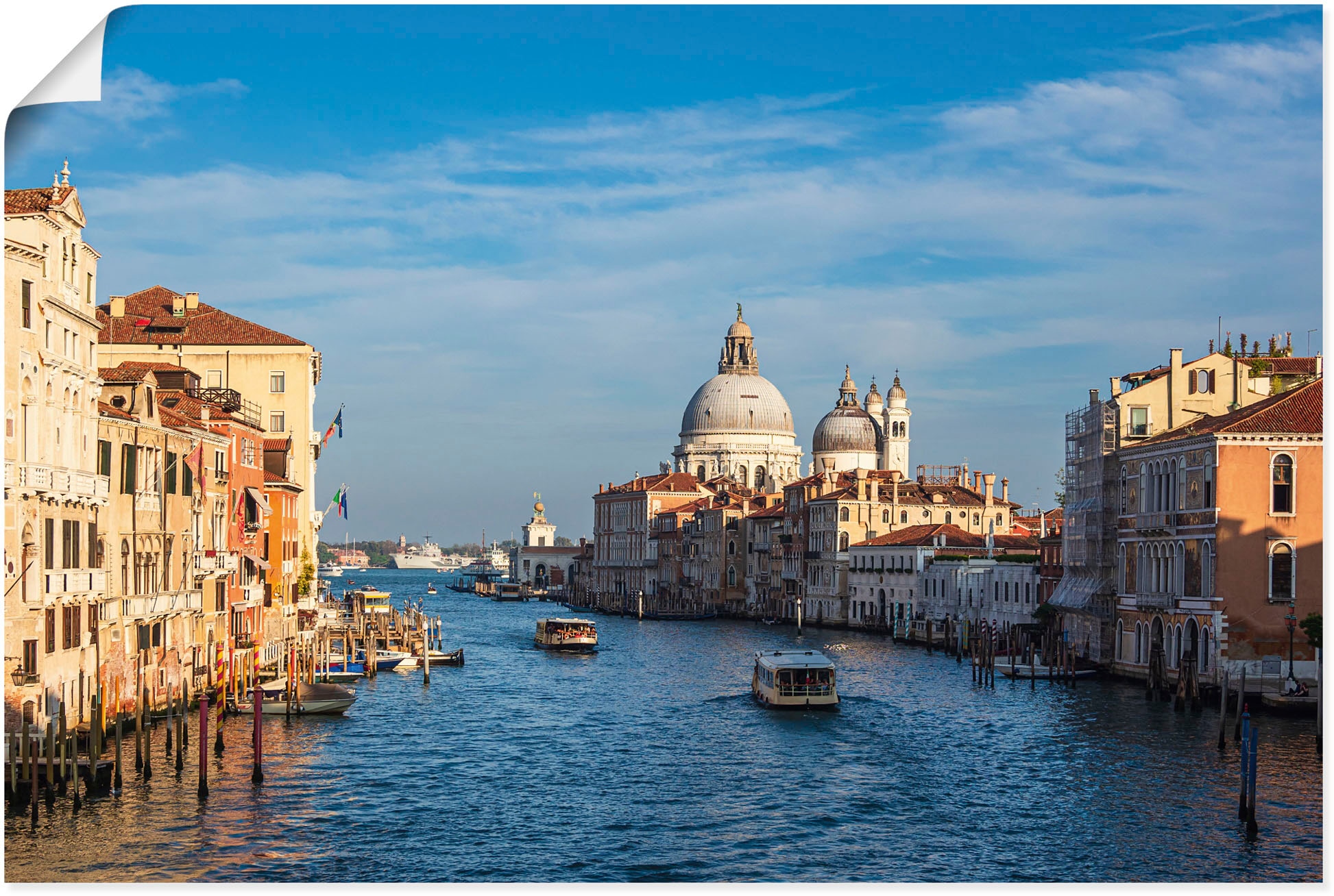 Image of Artland Poster "Kirche Santa Maria della Salute Venedig" Venedig 1 Stk. tlg. ohne Rahmen