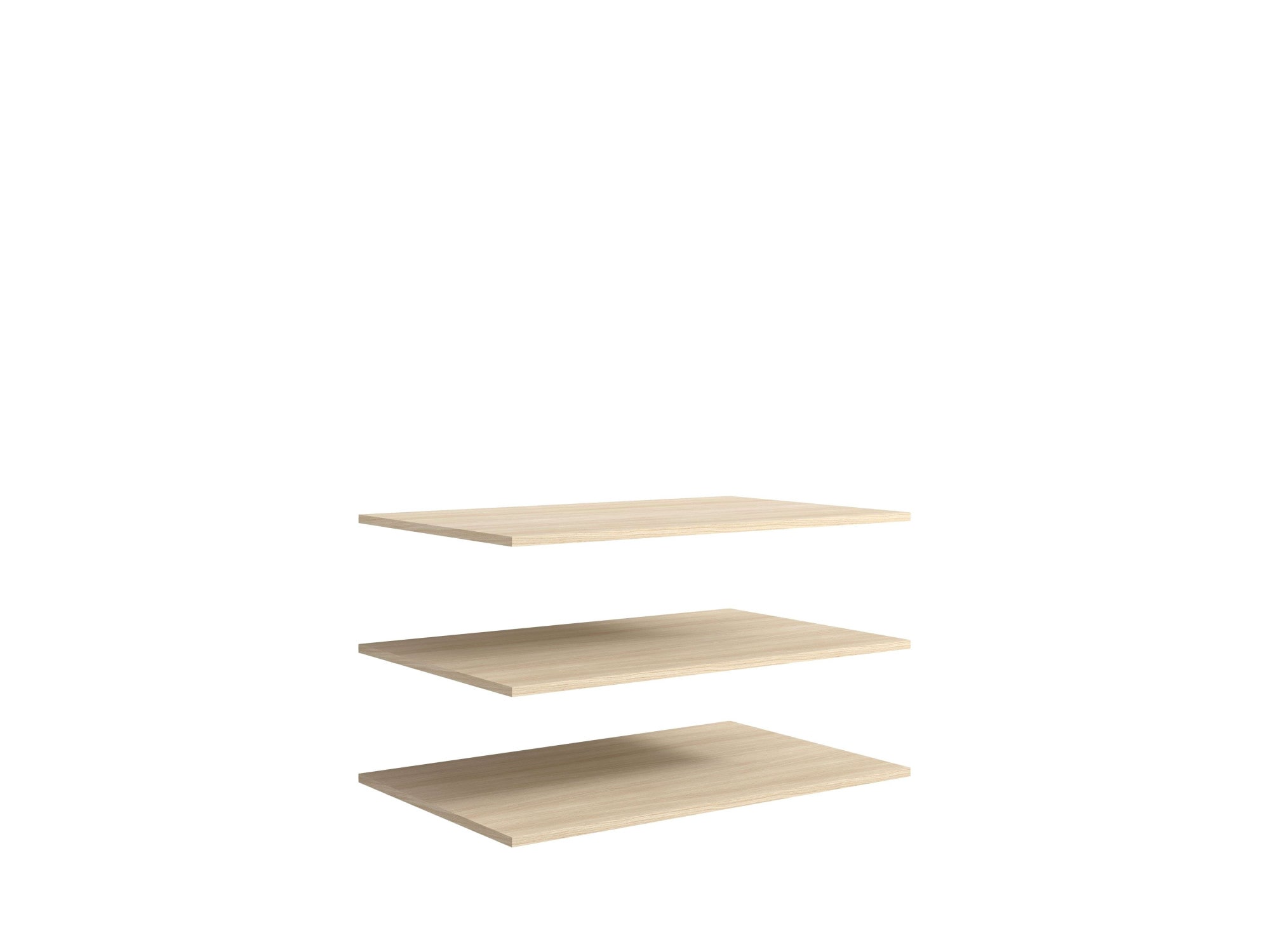 Home affaire Einlegeboden »TRENTO Regalböden im 3er Set, für mehr Stauraum und Ordnung«, (Set, 3 St., Masse je Stück B/T/H: 87/55/1,6 cm), FSC-zertifizierter Holzwerkstoff, passend zum Schrank TRENTO