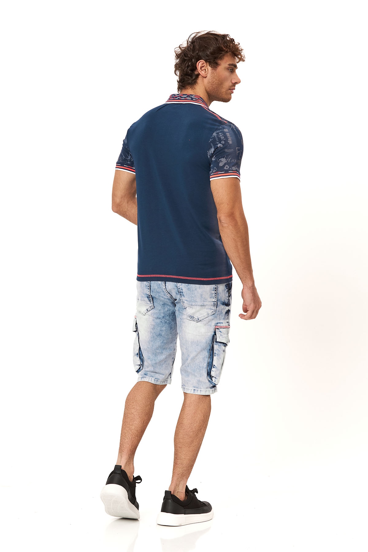 Cipo & Baxx Short en jean Baumwollmischung, regular fit