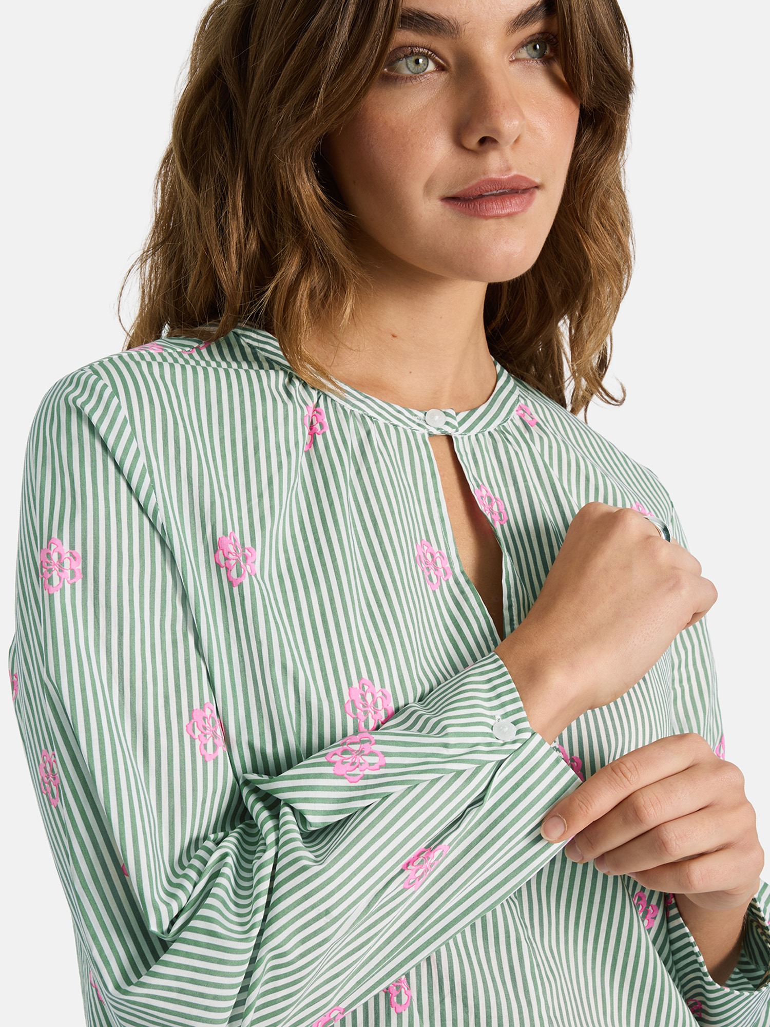 Lieblingsstück Langarmbluse »RymL« mit geknöpften Ärmeln