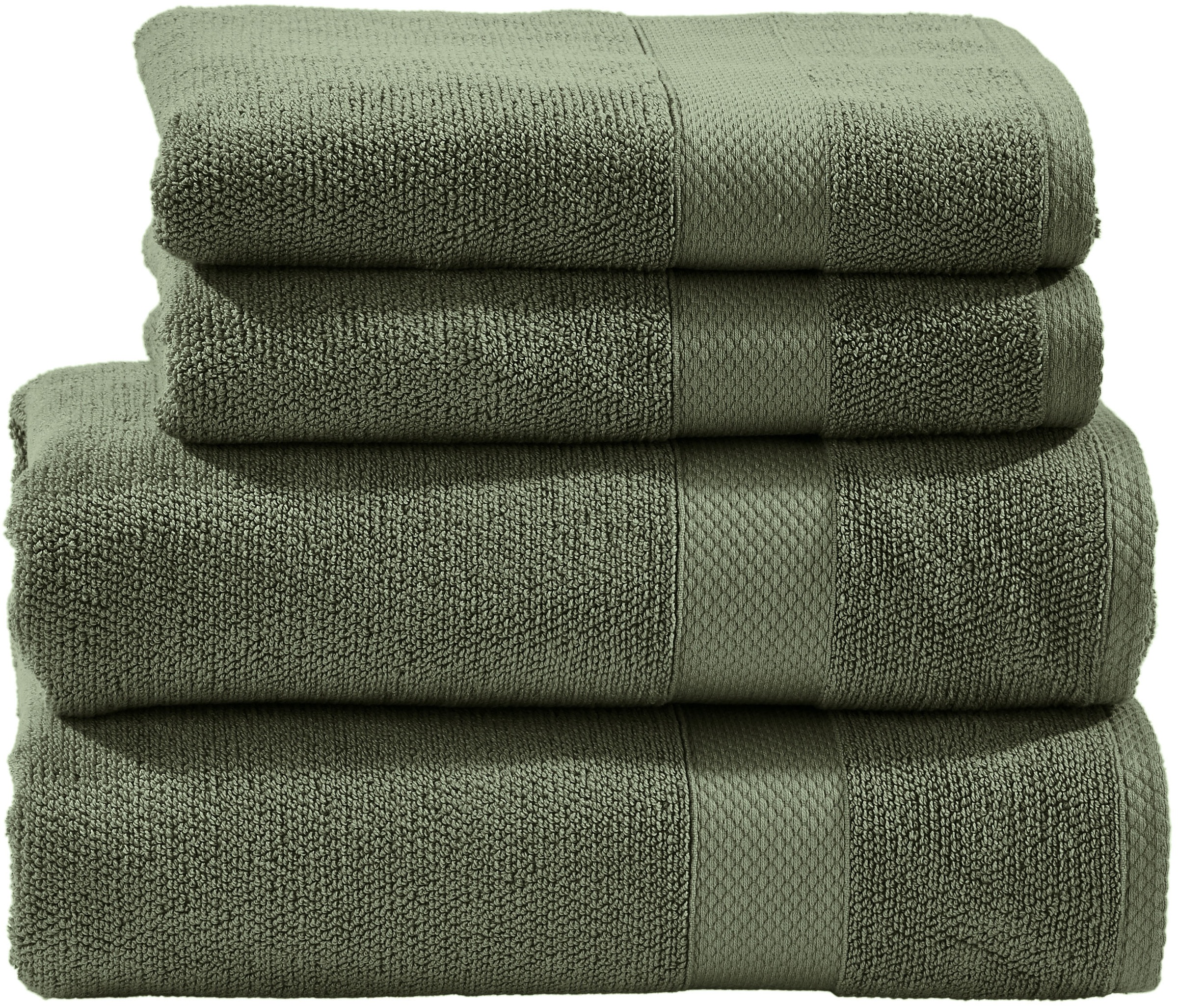 Image of done.® Handtuch Set »Deluxe«, Set, 4 tlg., Zwirnfrottee, 2x Gästehandtücher & 2x Handtücher, Uni Farben, Hotelqualität aus hochwertigem Zwirnfrottier bei Ackermann Versand Schweiz