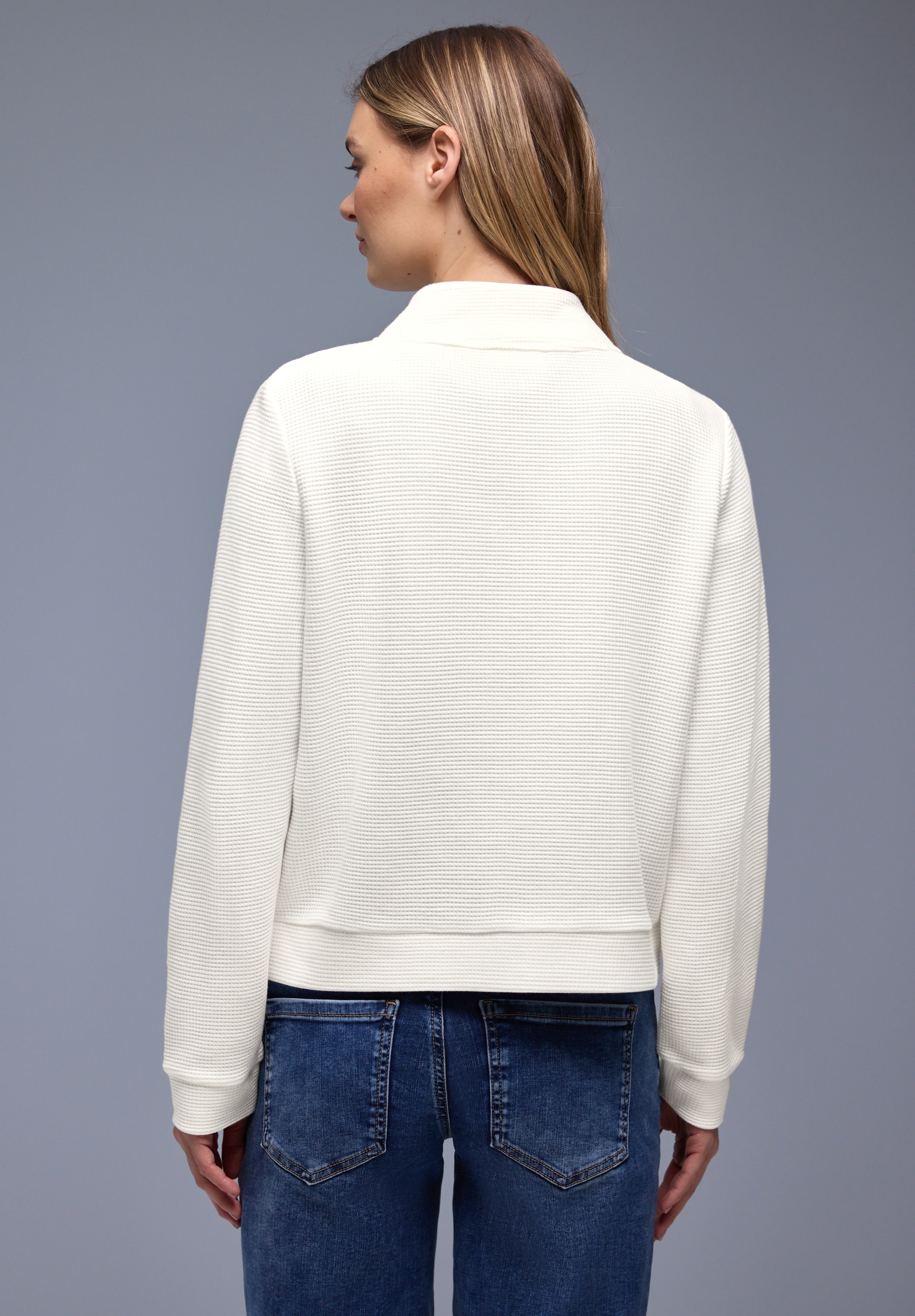 STREET ONE Sweatjacke mit Taschen