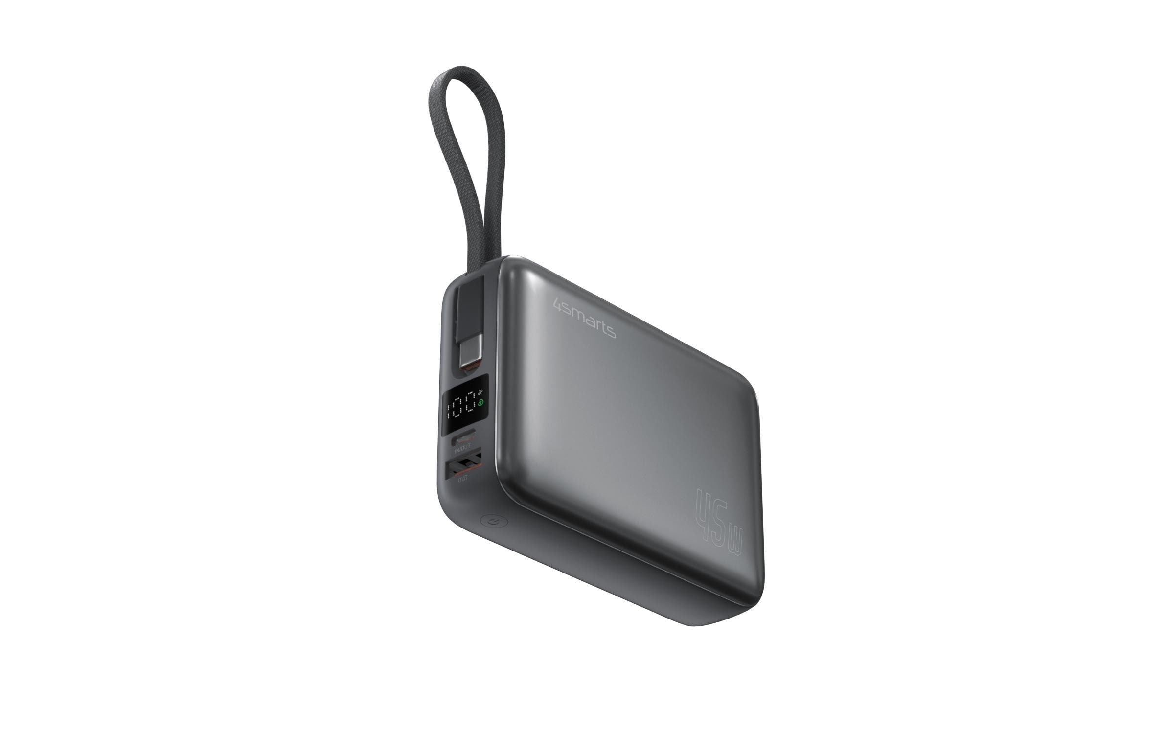 4smarts Powerbank »Enterprise Compact 20000 mAh, spacegrau«