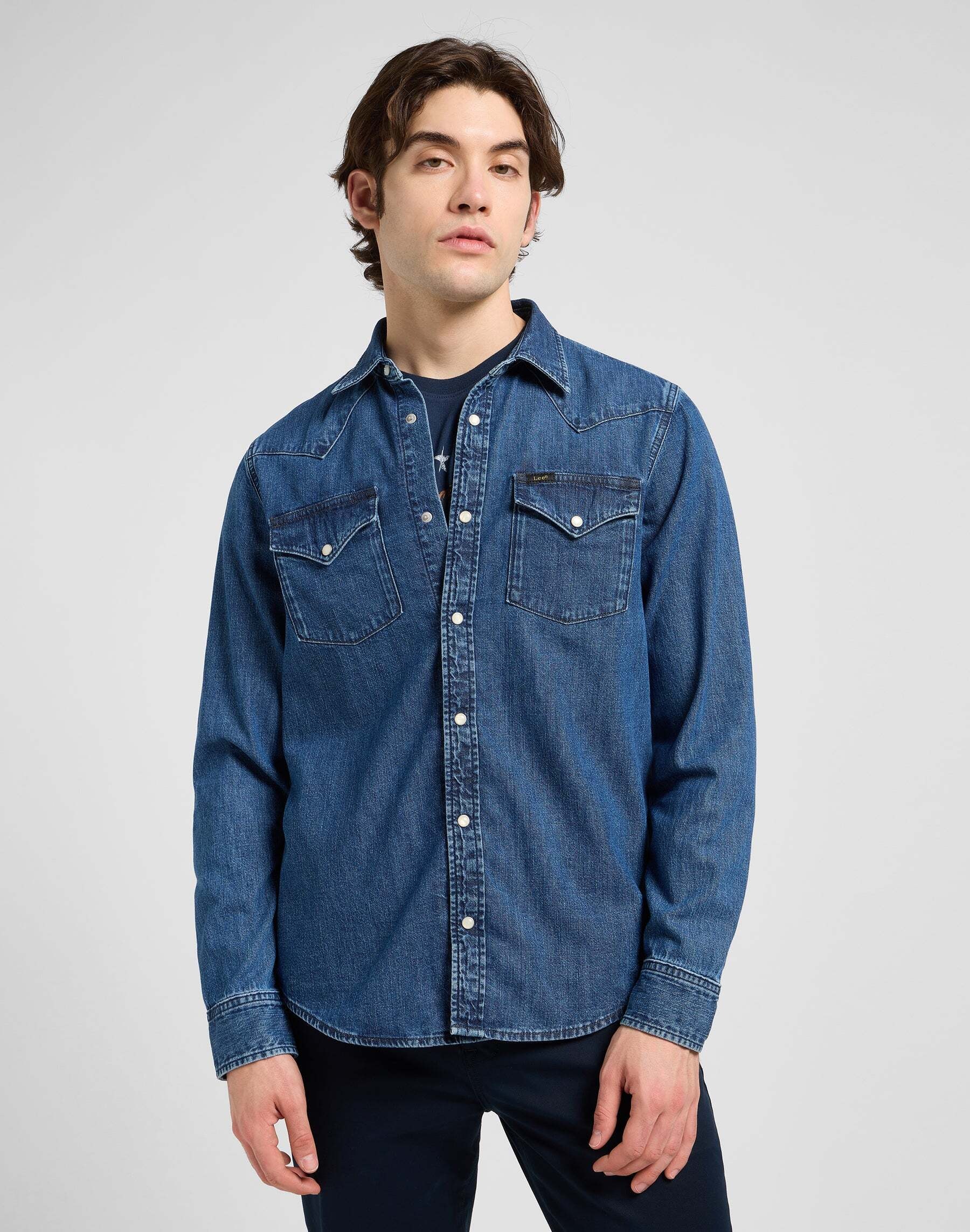 Lee® Jeanshemd »Lee Jeanshemd Regular Western Shirt«
