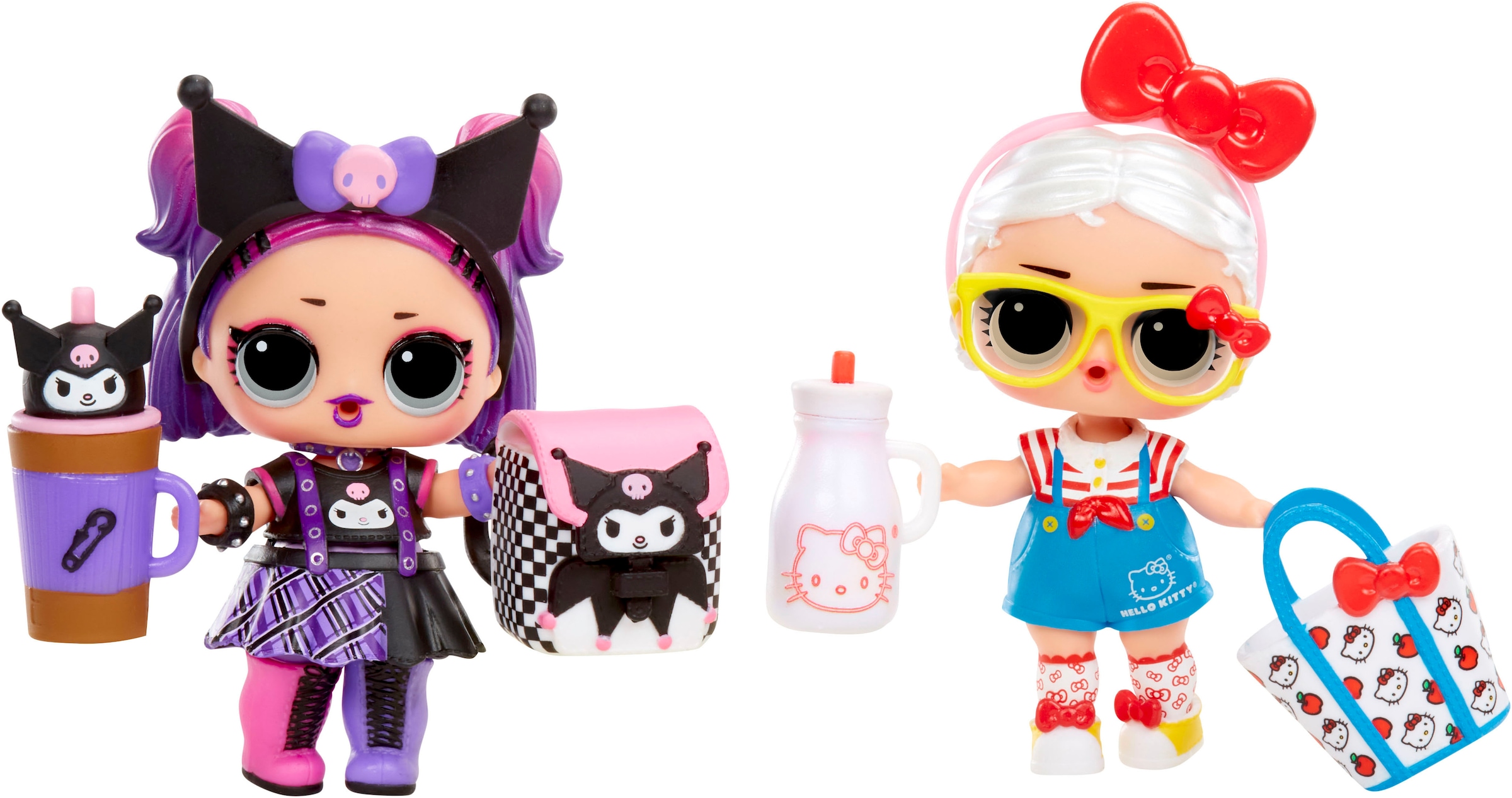 L.O.L. SURPRISE! Anziehpuppe »L.O.L. Surprise Loves Hello Kitty & Friends Tots Core Characters« sortierte Lieferung