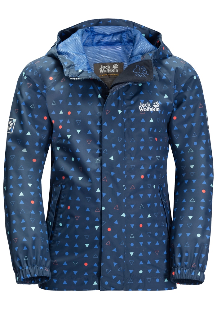 Jack Wolfskin Funktionsjacke »TUCAN DOTTED JACKET KIDS«, mit Kapuze kaufen