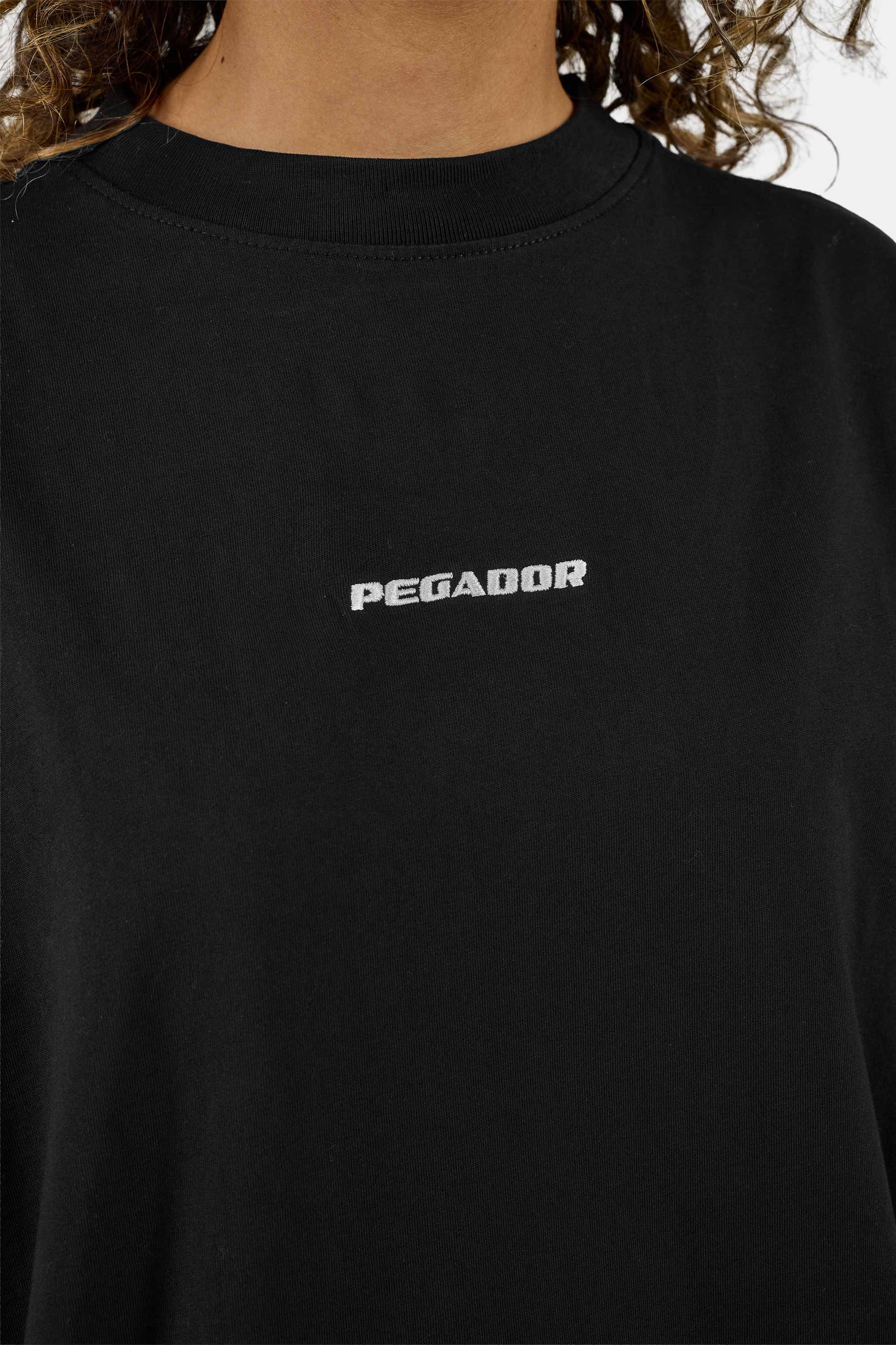 PEGADOR T-shirt »Bracy Heavy Oversized Tee« Coton, oversize
