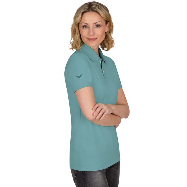 ♕ Trigema Poloshirt »TRIGEMA Slim Fit Poloshirt aus DELUXE-Piqué«  versandkostenfrei kaufen