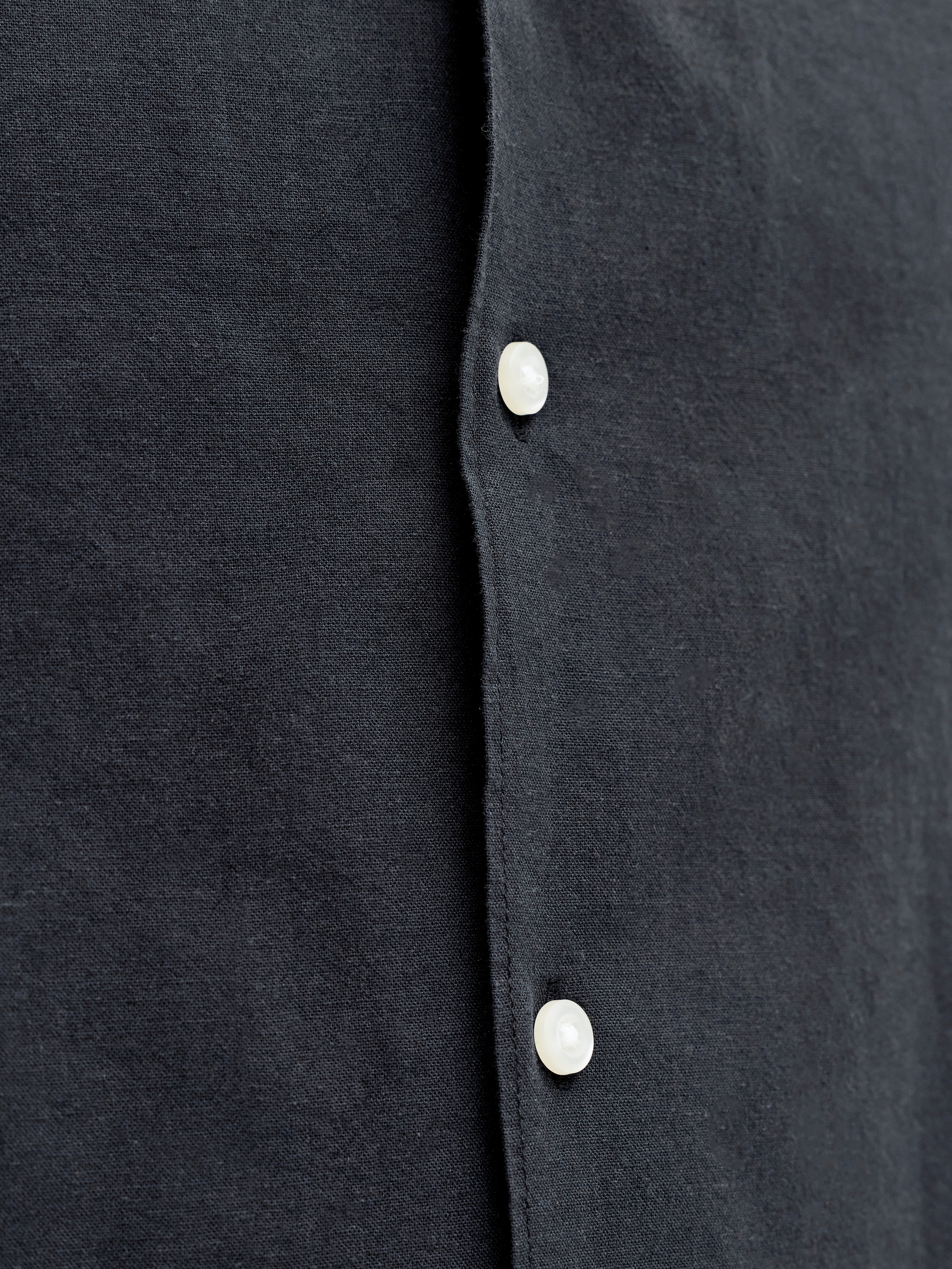 Jack & Jones Chemise à manches courtes »JJEBREEZE LINEN BLEND RESORT SHIRT SS SN« mit Knopfleiste