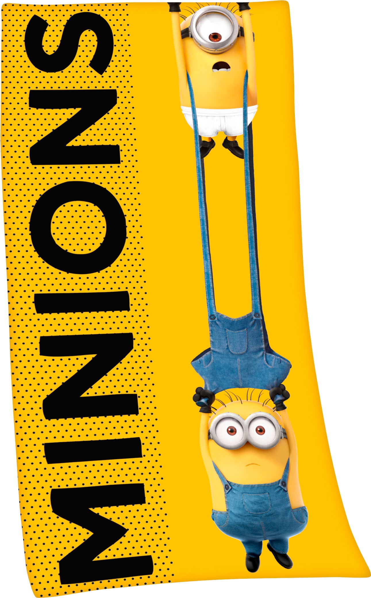 Badetuch »Minions 2«, (1 St., Badetuch 75 x 150 cm), hochfarbig bedruckt