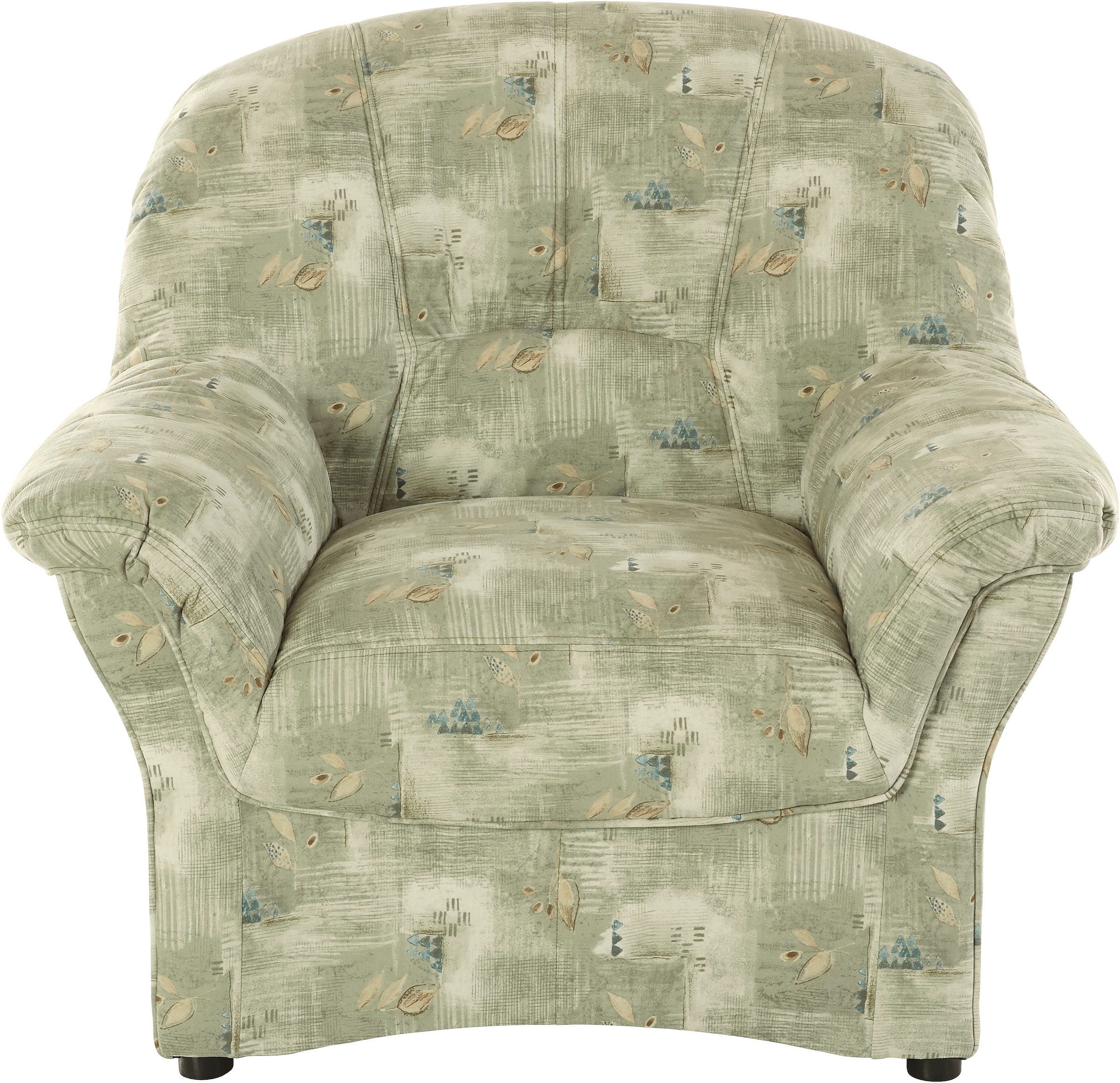 Image of DOMO collection Sessel "Bahia belastbar bis 140kg/ Sitz" Microfaser MELROSE, mocca