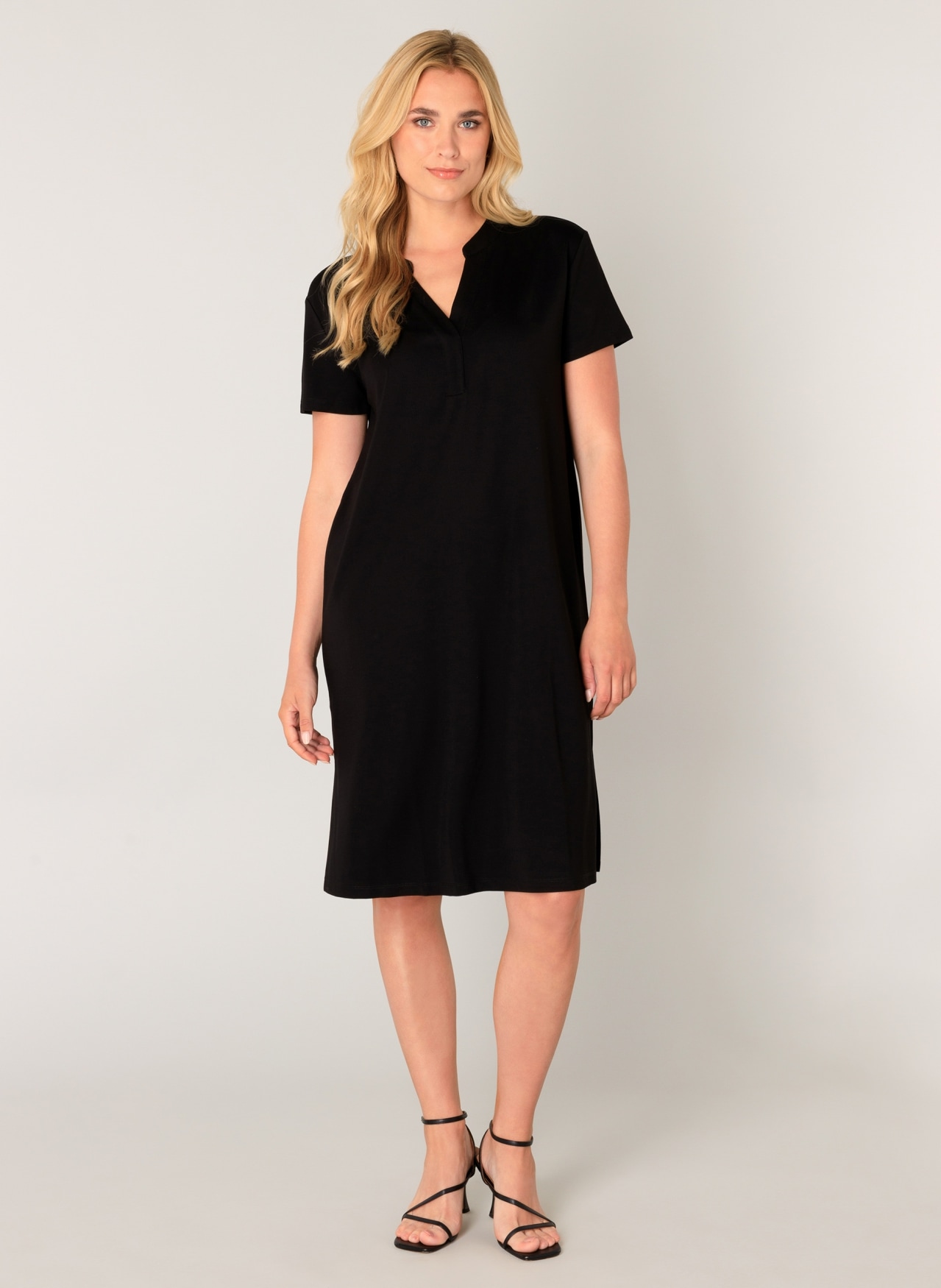 Image of Base Level Sommerkleid "YEN" Ohne Taschen mit Bindegürtel