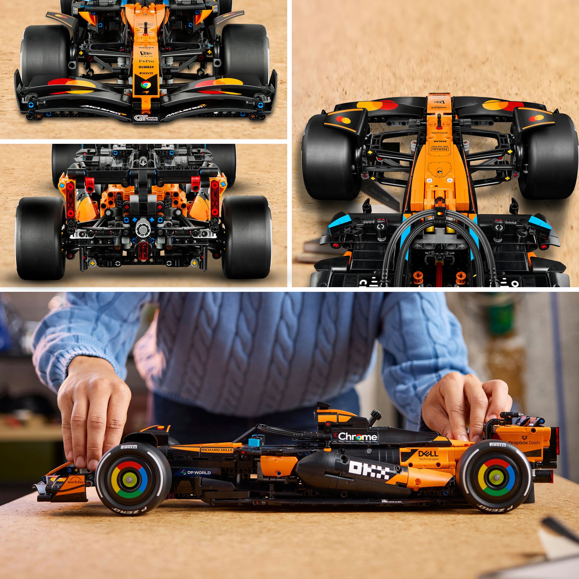 LEGO® Pions de construction »McLaren MCL39 F1 Rennwagen (42228), LEGO Technic«