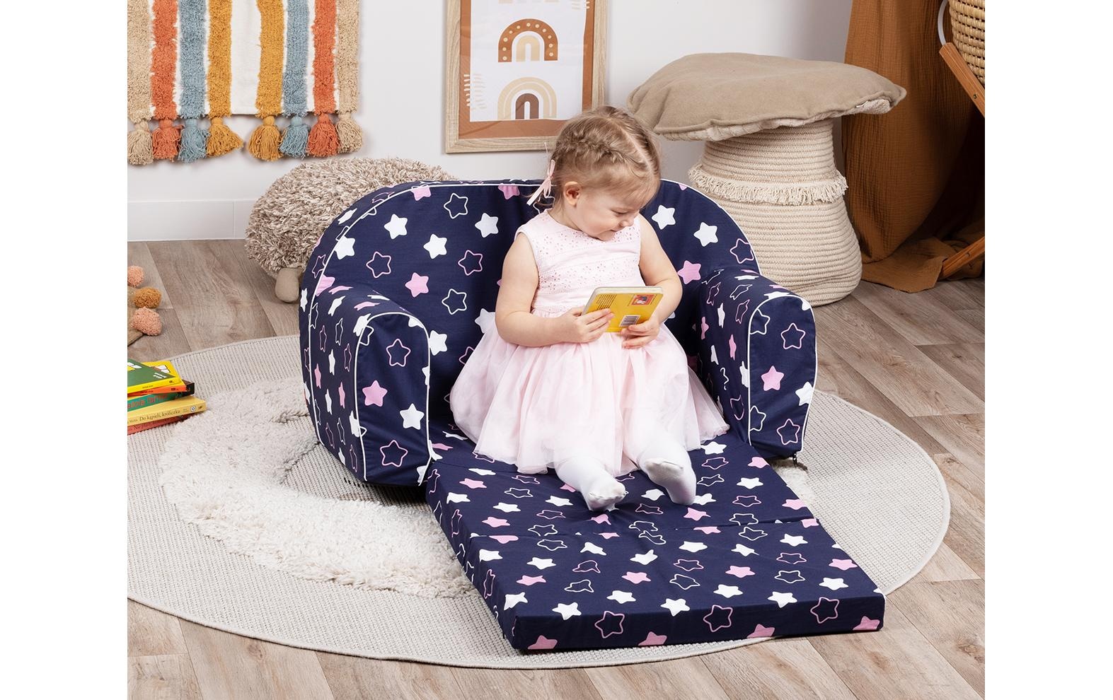 Knorrtoys® Kindersofa »«Star«, Ausklappbar