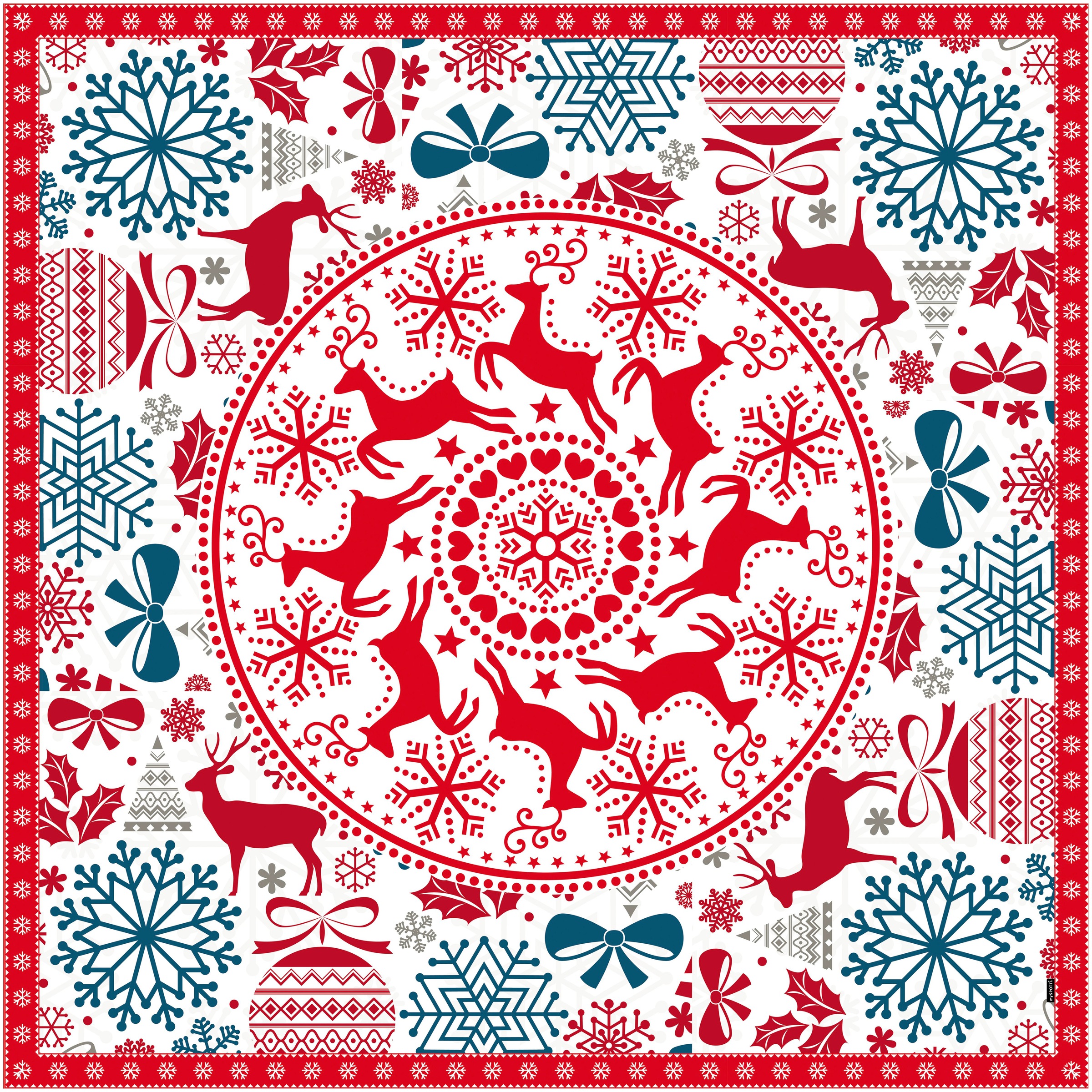 Image of MySpotti Vinylteppich »Buddy Hanka«, quadratisch, 0,5 mm Höhe, eckig, wasserfest und statisch haftend bei Ackermann Versand Schweiz