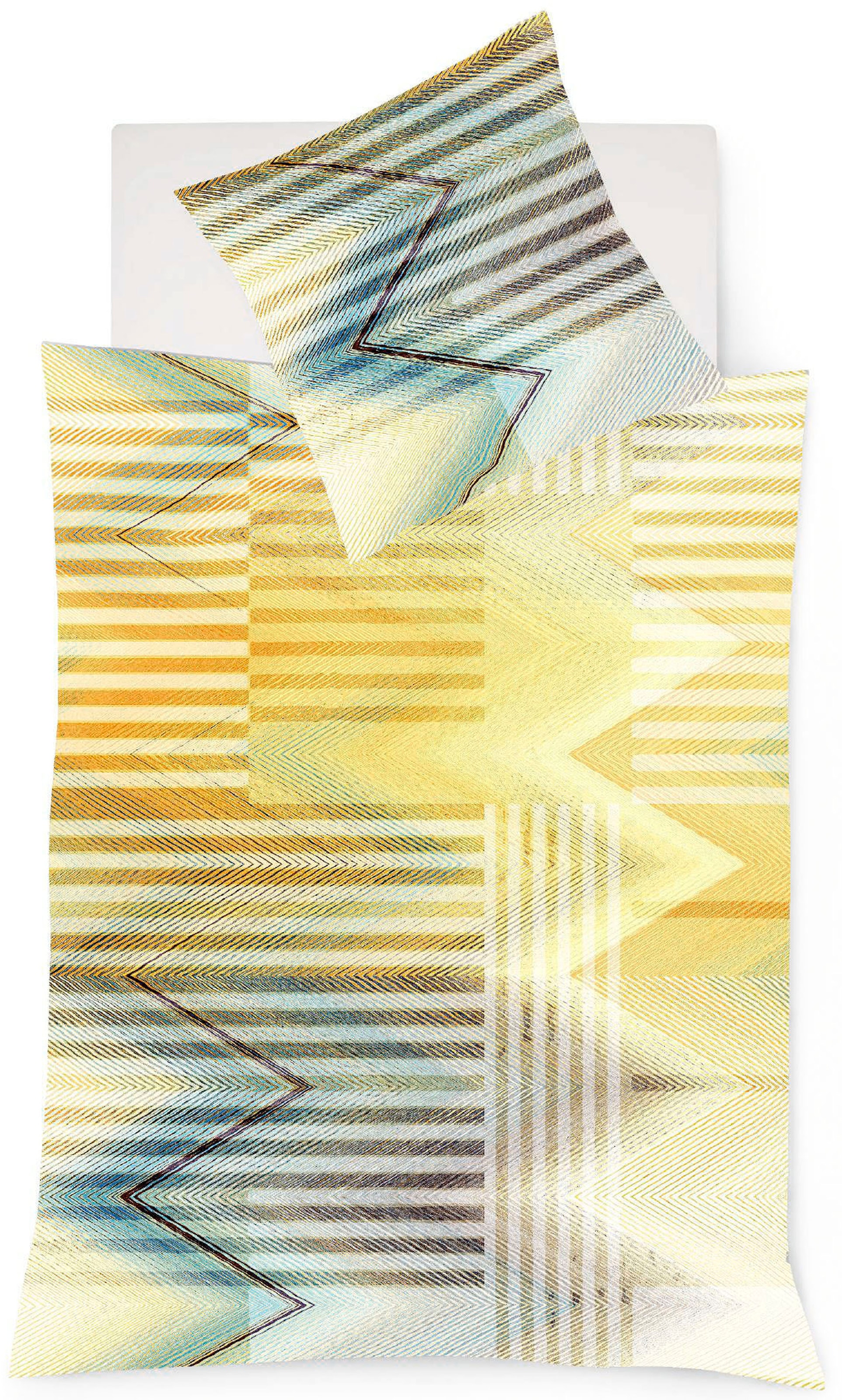 Image of fleuresse Bettwäsche "Bed Art S" 2 Stk. Mako Satin-Bettwäsche aus 100% Baumwolle