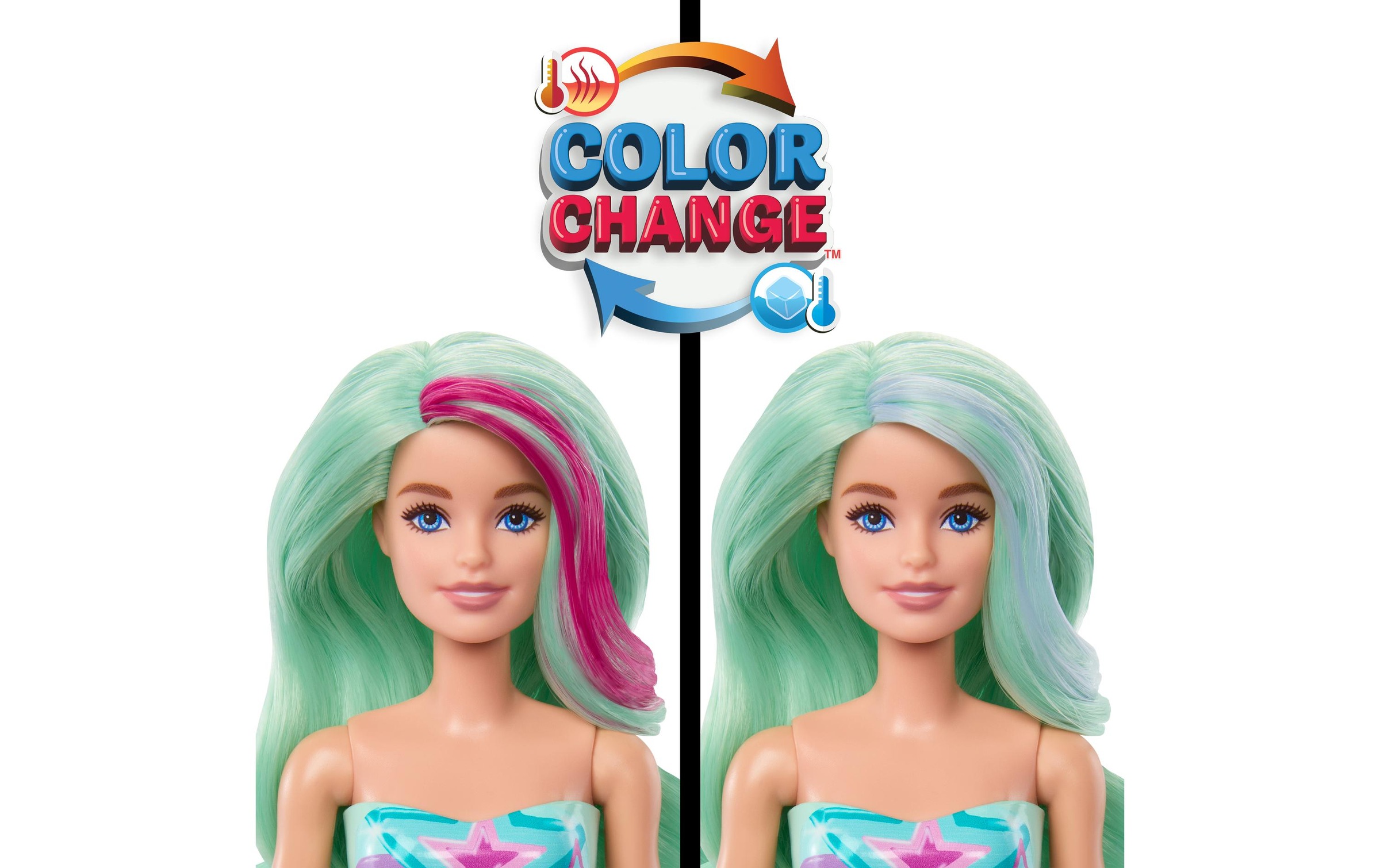 Barbie Anziehpuppe »Color Reveal Deep Sea Mermaids assortiert«