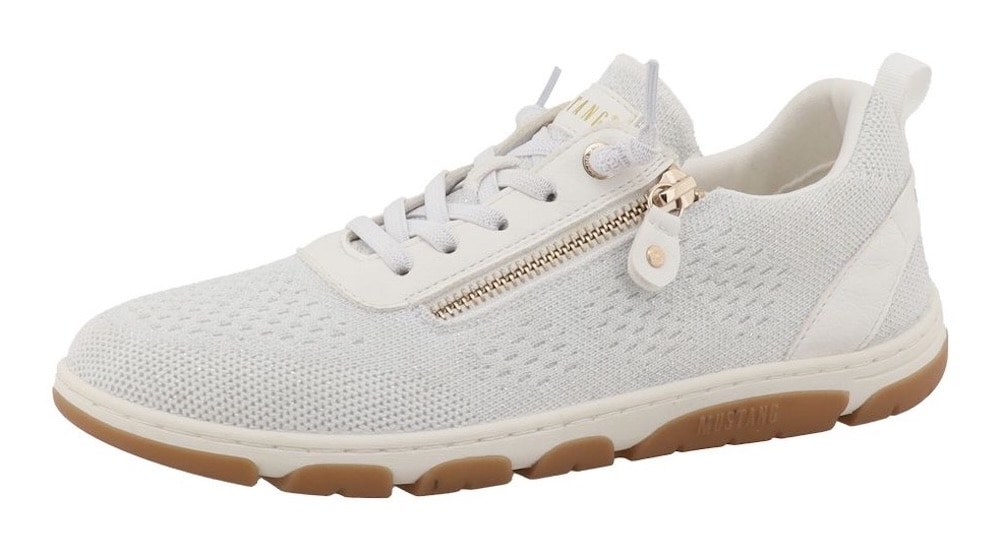 Image of Mustang Shoes Slip-On Sneaker "Sue" Slipper, Freizeitschuh, Halbschuh mit elastischen Schnürsenkeln