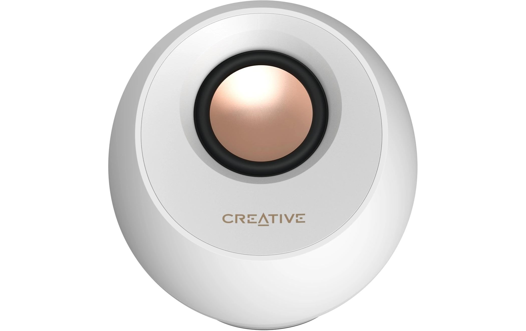 Creative Haut-parleurs pour PC »Pebble Pro, 2.0, Bluetooth 5.3, USB Audio, RGB« ( ) entrée AUX 3,5 mm
