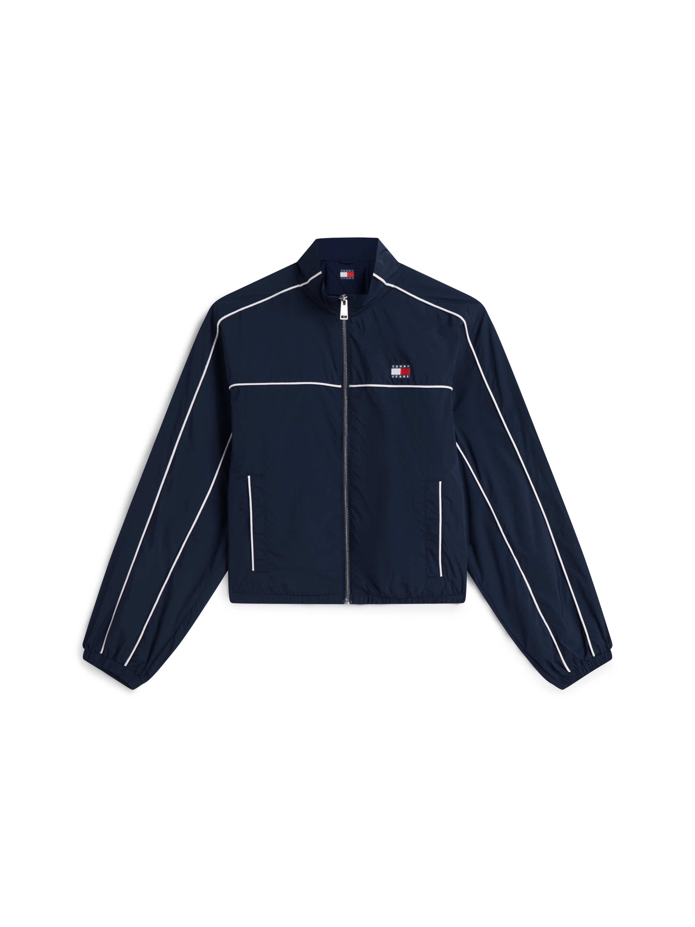 Tommy Jeans Blouson »TJW NYLON PIPING JACKET« avec passepoil contrastant