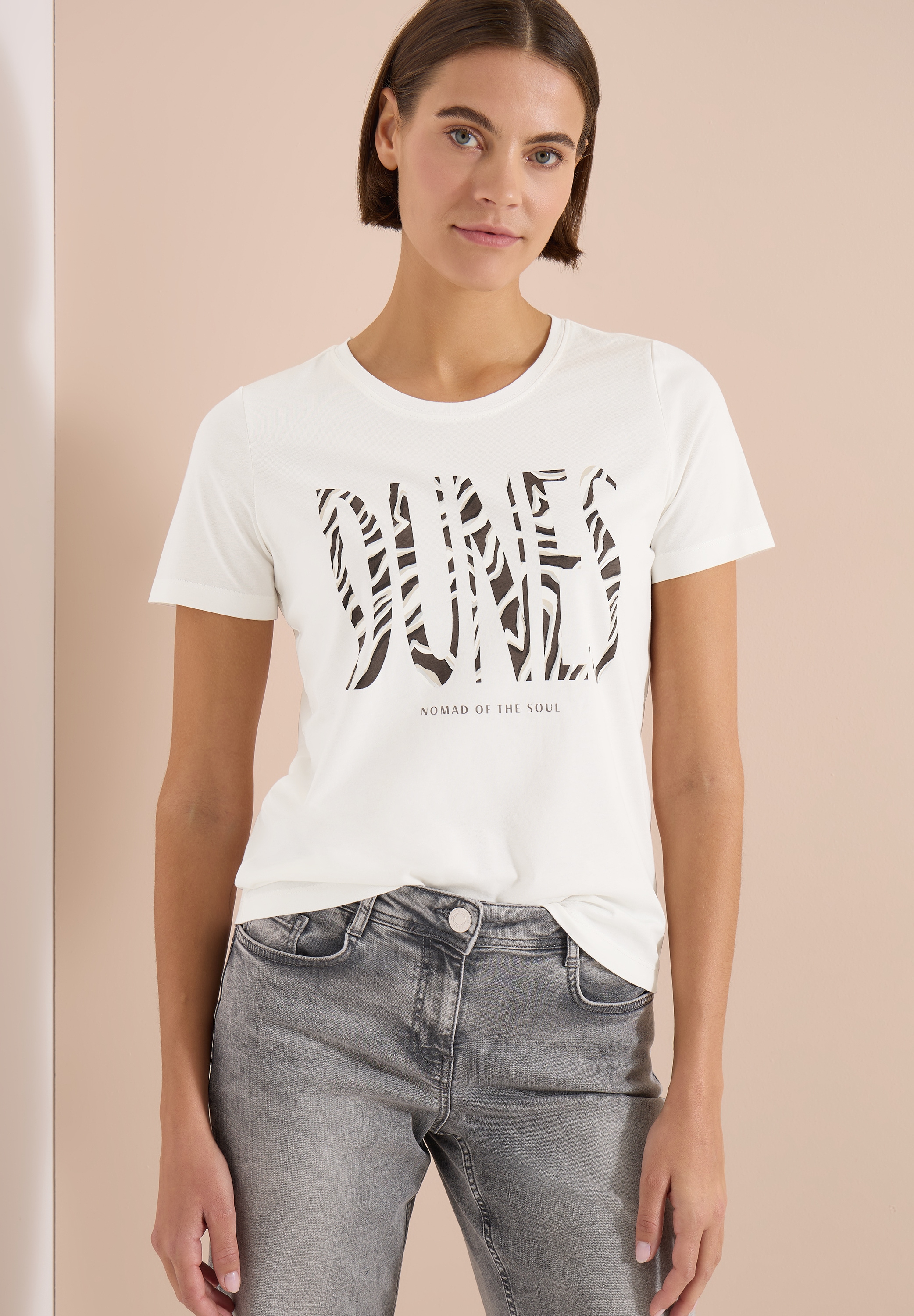 Image of Cecil Kurzarmshirt Sommershirt mit Frontprint