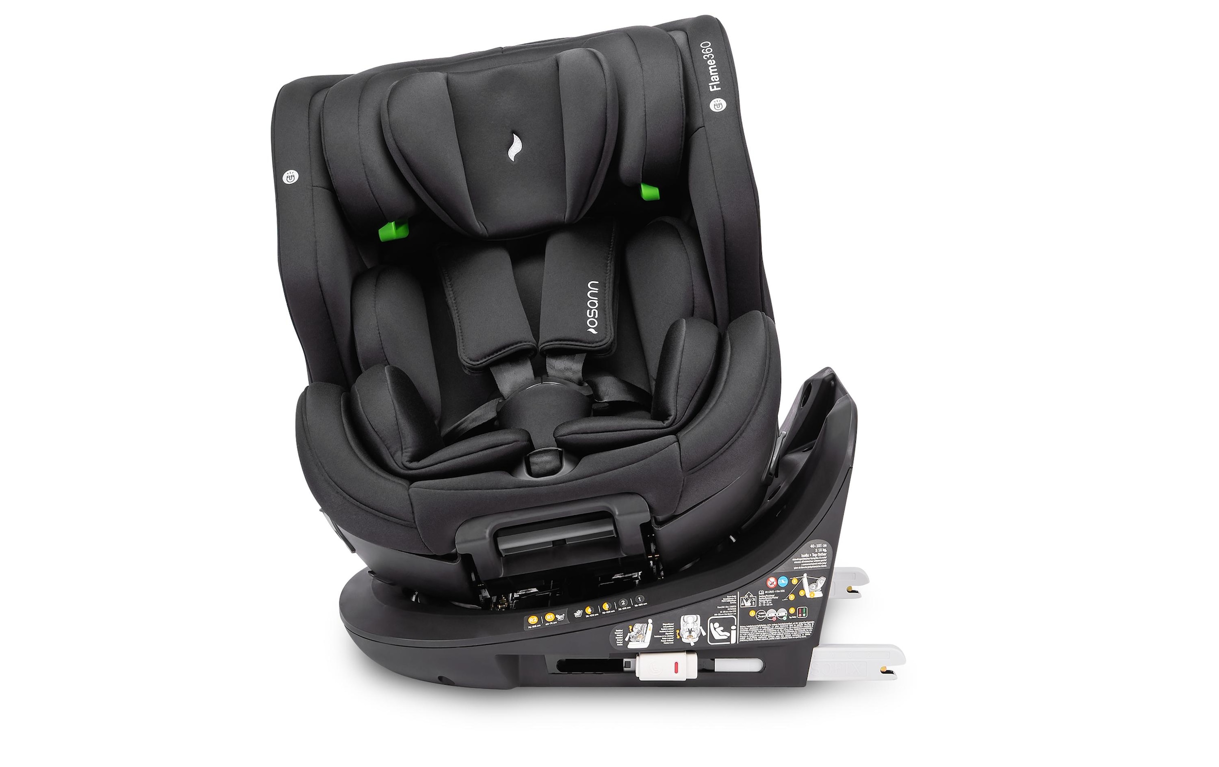 Osann Autokindersitz »Flame360 All Black«