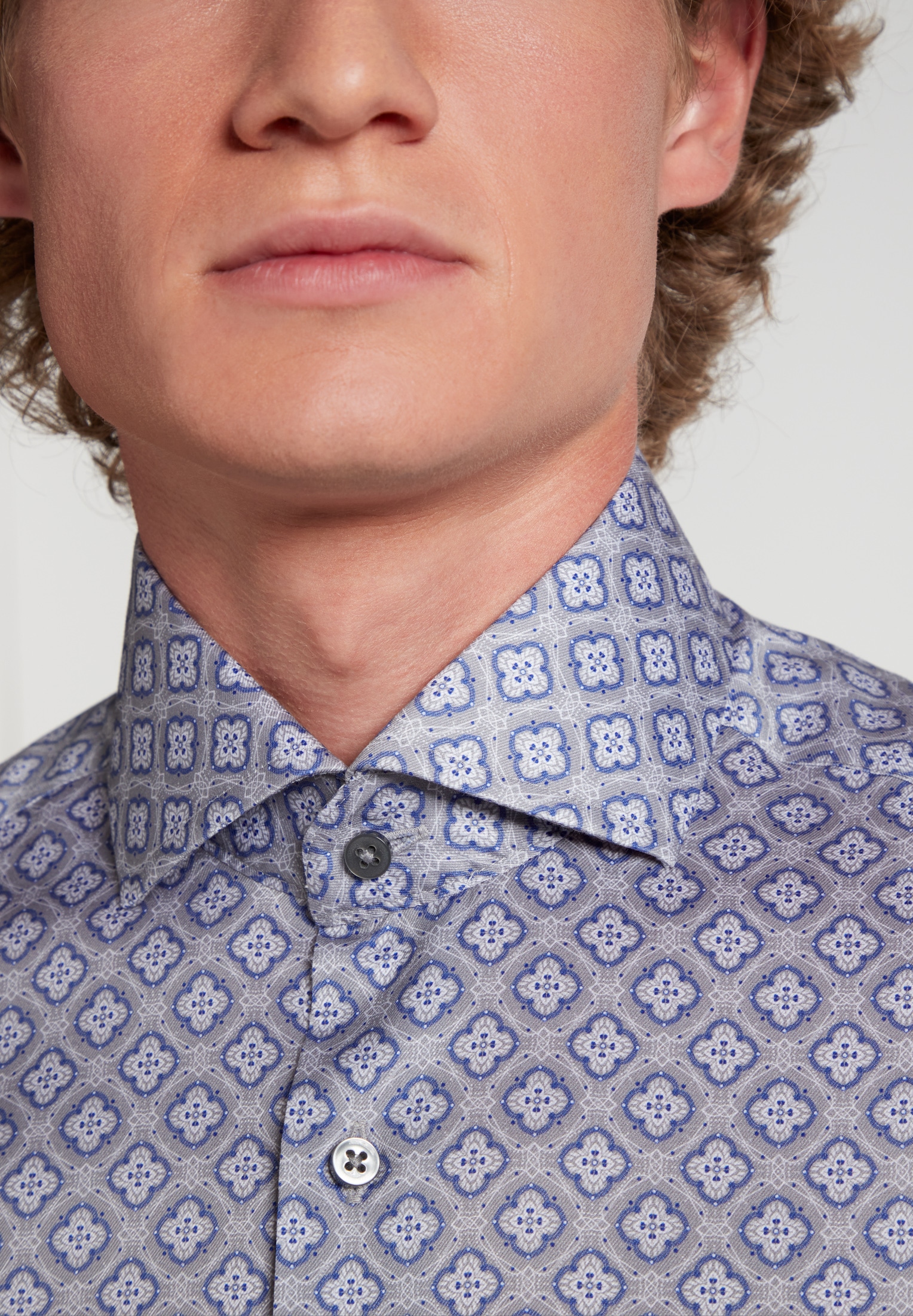Eterna Langarmhemd »SLIM FIT«, NON IRON (bügelfrei)