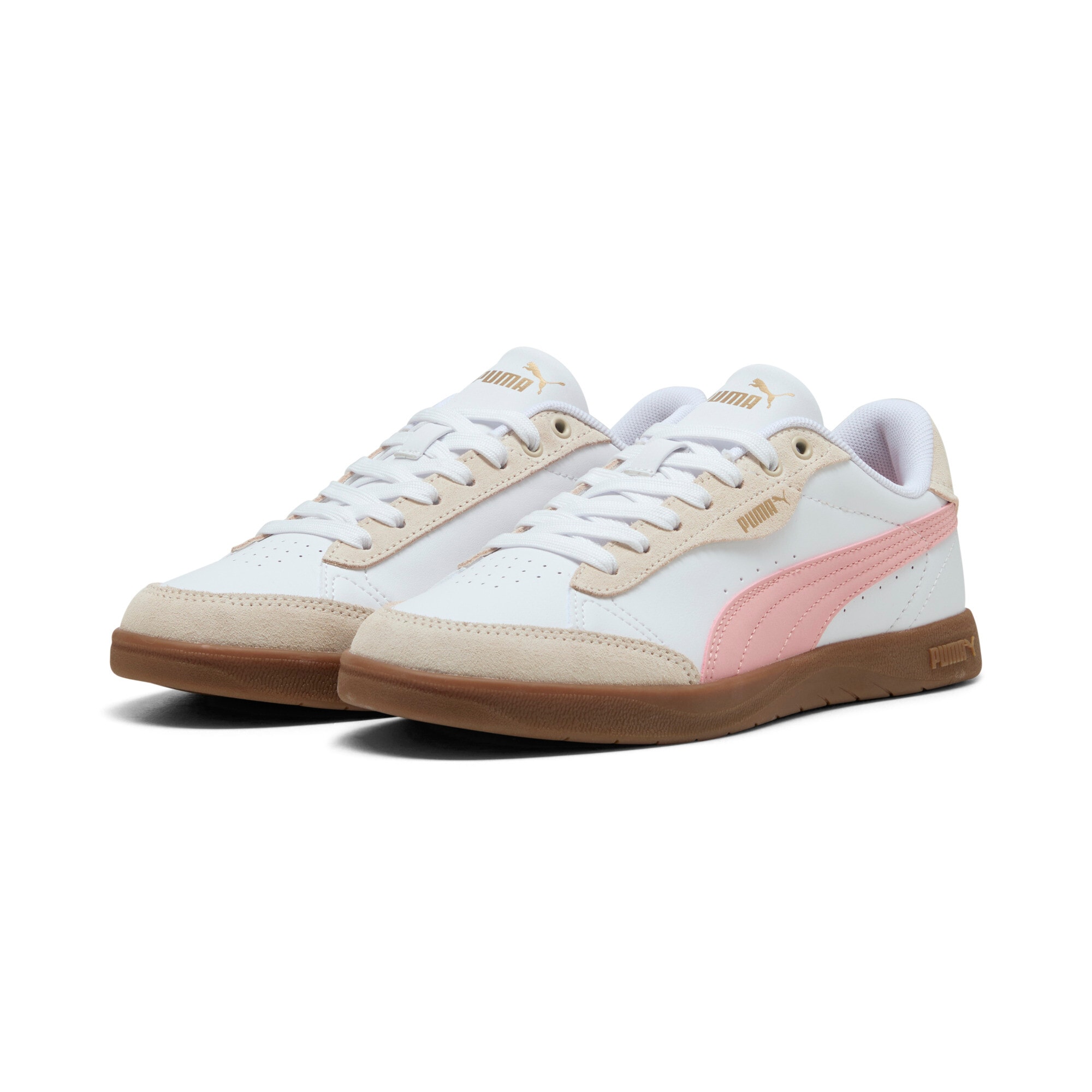 Image of PUMA Sneaker "VIKKY STAR OG" für sportlichen Look im Alltag, mit Lederobermaterial, mit Schnürung