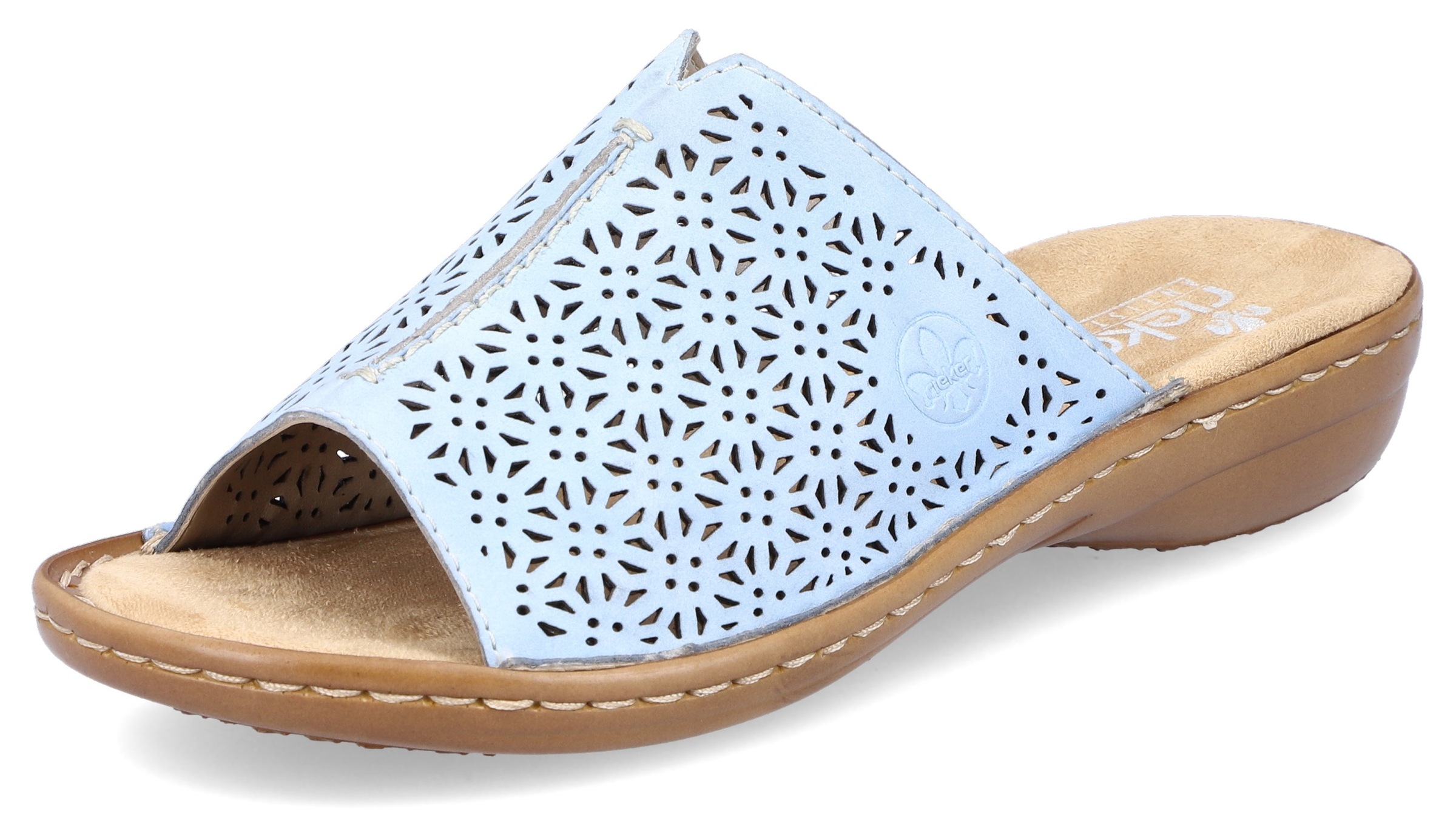 Image of Rieker Pantolette, mit hübscher Perforation bei Ackermann Versand Schweiz