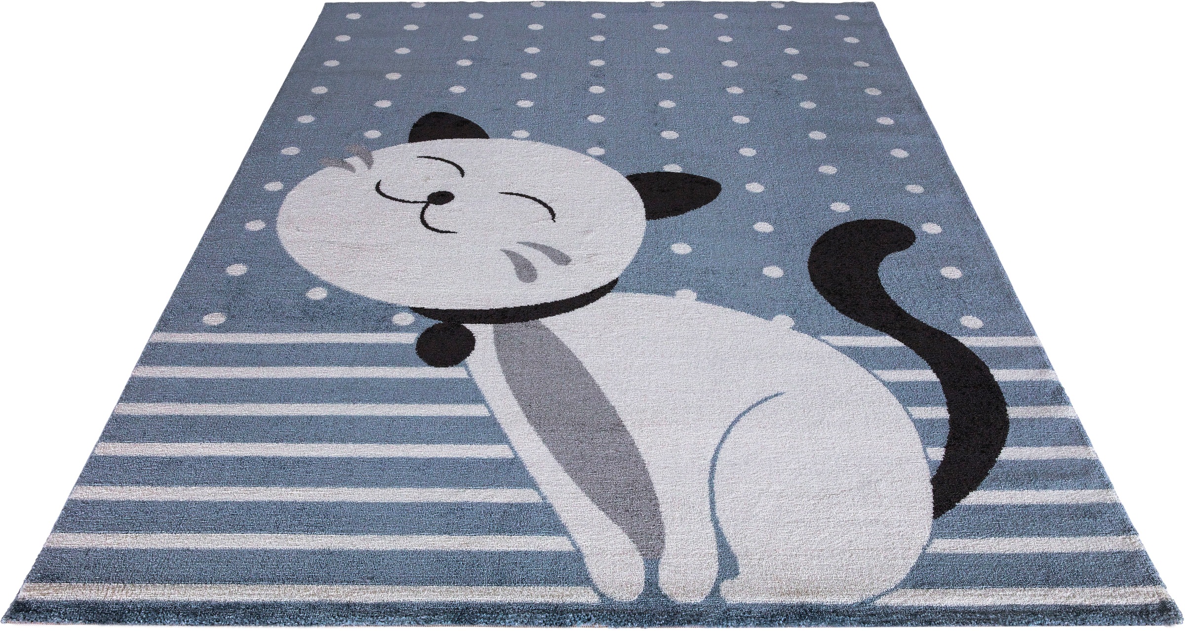 Image of Festival Kinderteppich »Candy 158«, rechteckig, 11 mm Höhe, Motiv Katze bei Ackermann Versand Schweiz