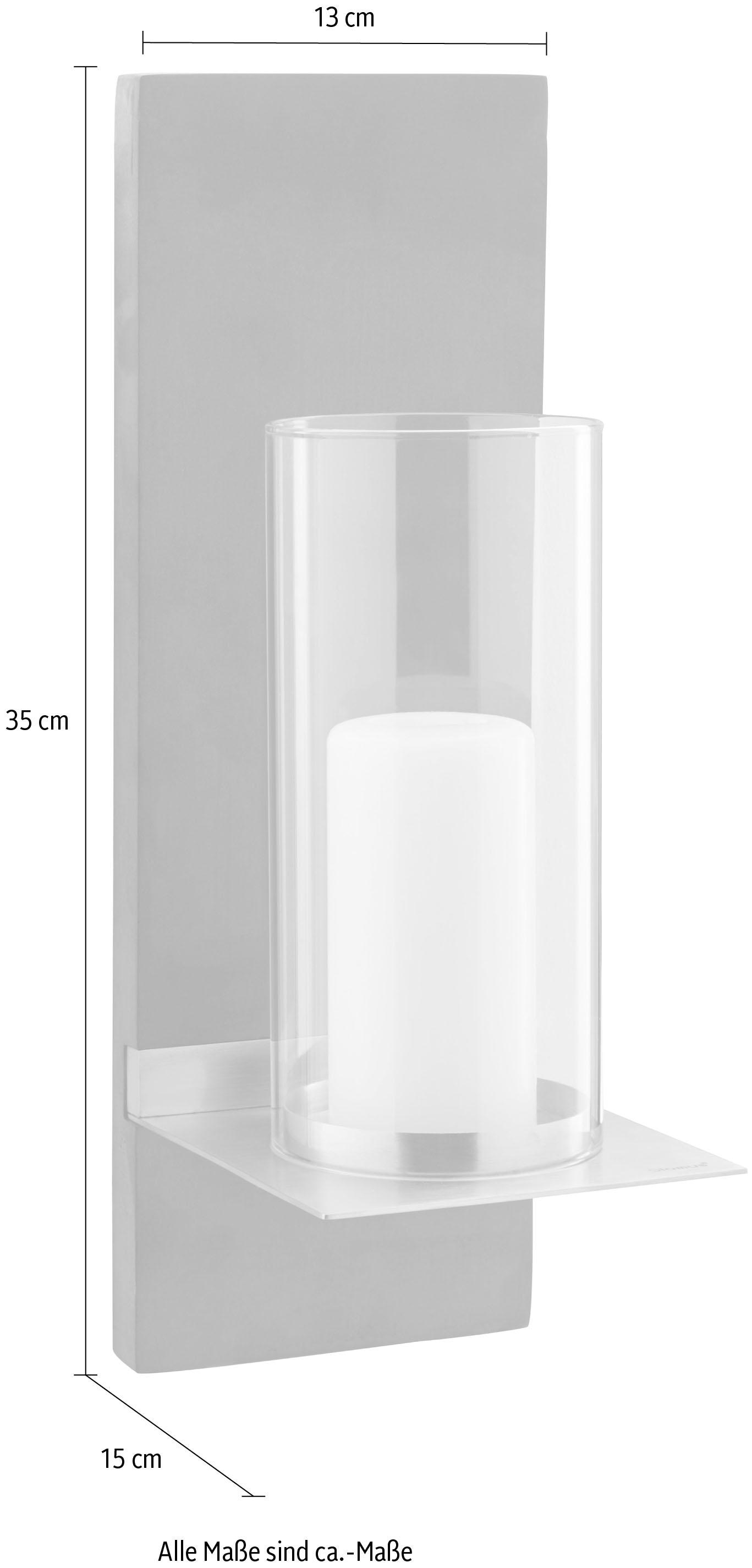 Kerzenhalter, (1 bequem kaufen Kerzenleuchter Kerzen-Wandleuchter, Wanddeko Wandkerzenhalter BLOMUS St.), »FINCA«, hängend,