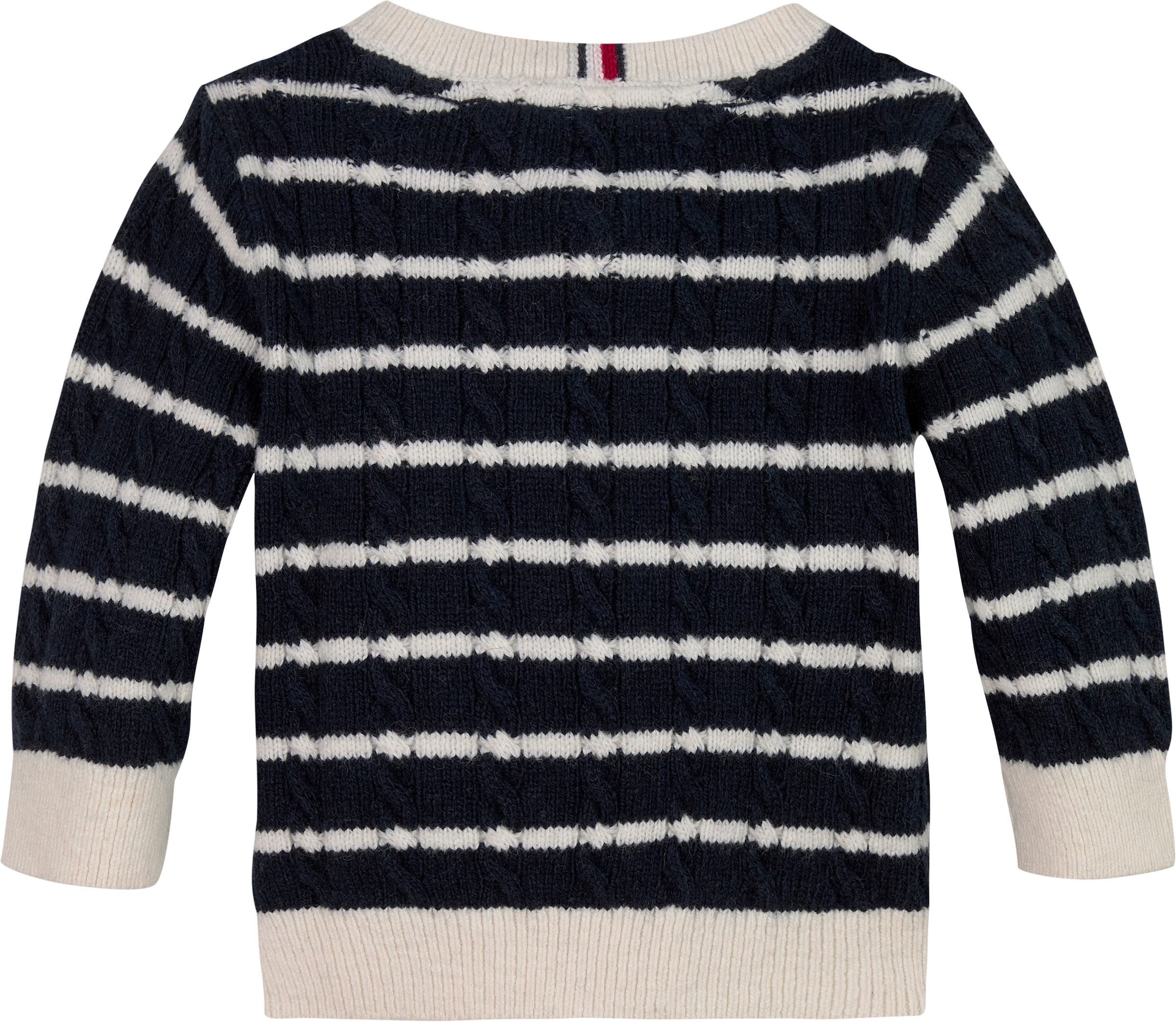 Tommy Hilfiger Strickpullover »TOMMY CABLE SWEATER«, mit Zopfmuster