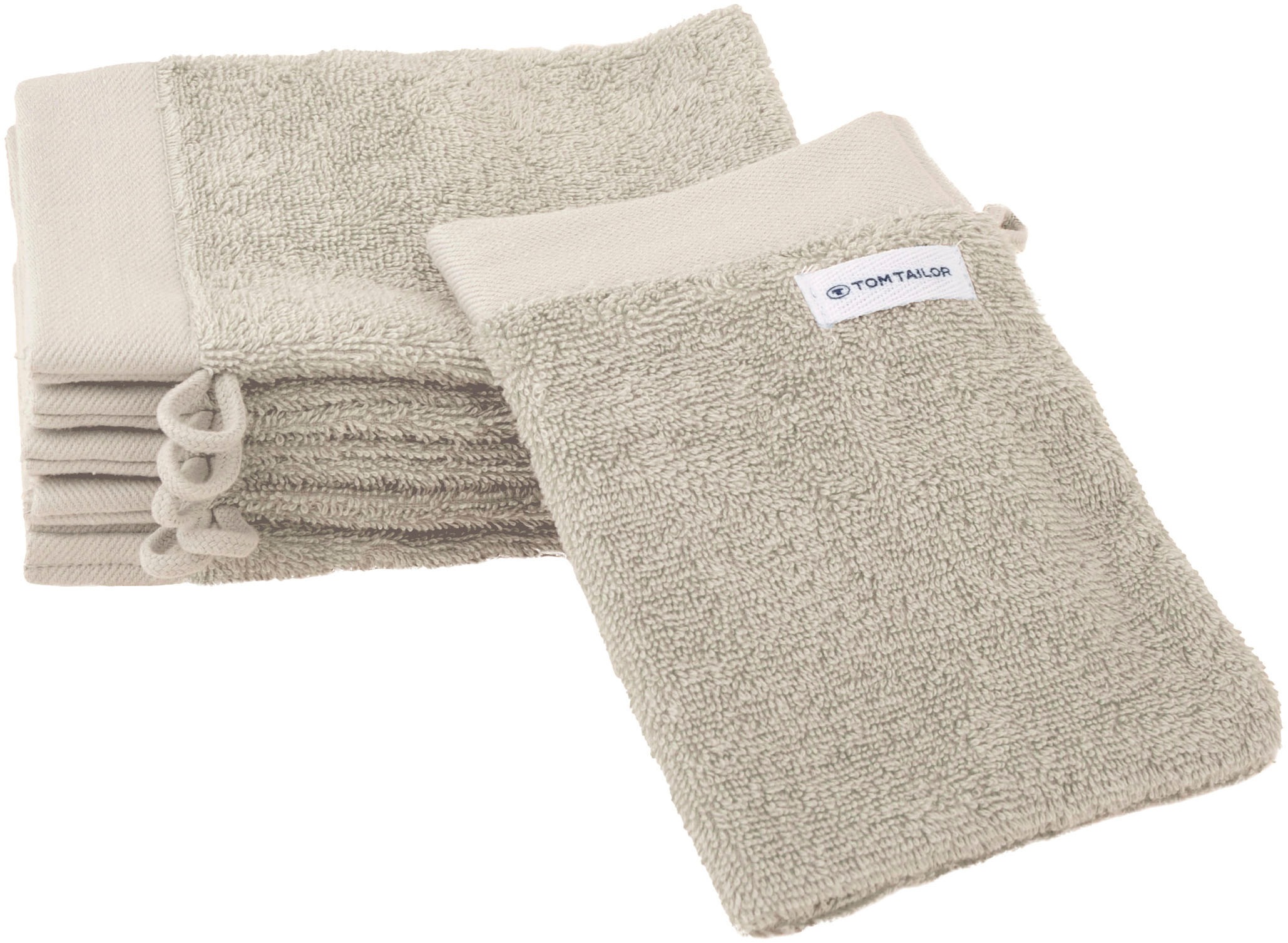 Image of TOM TAILOR HOME Waschhandschuh "Waschhandschuh COLOR BATH"