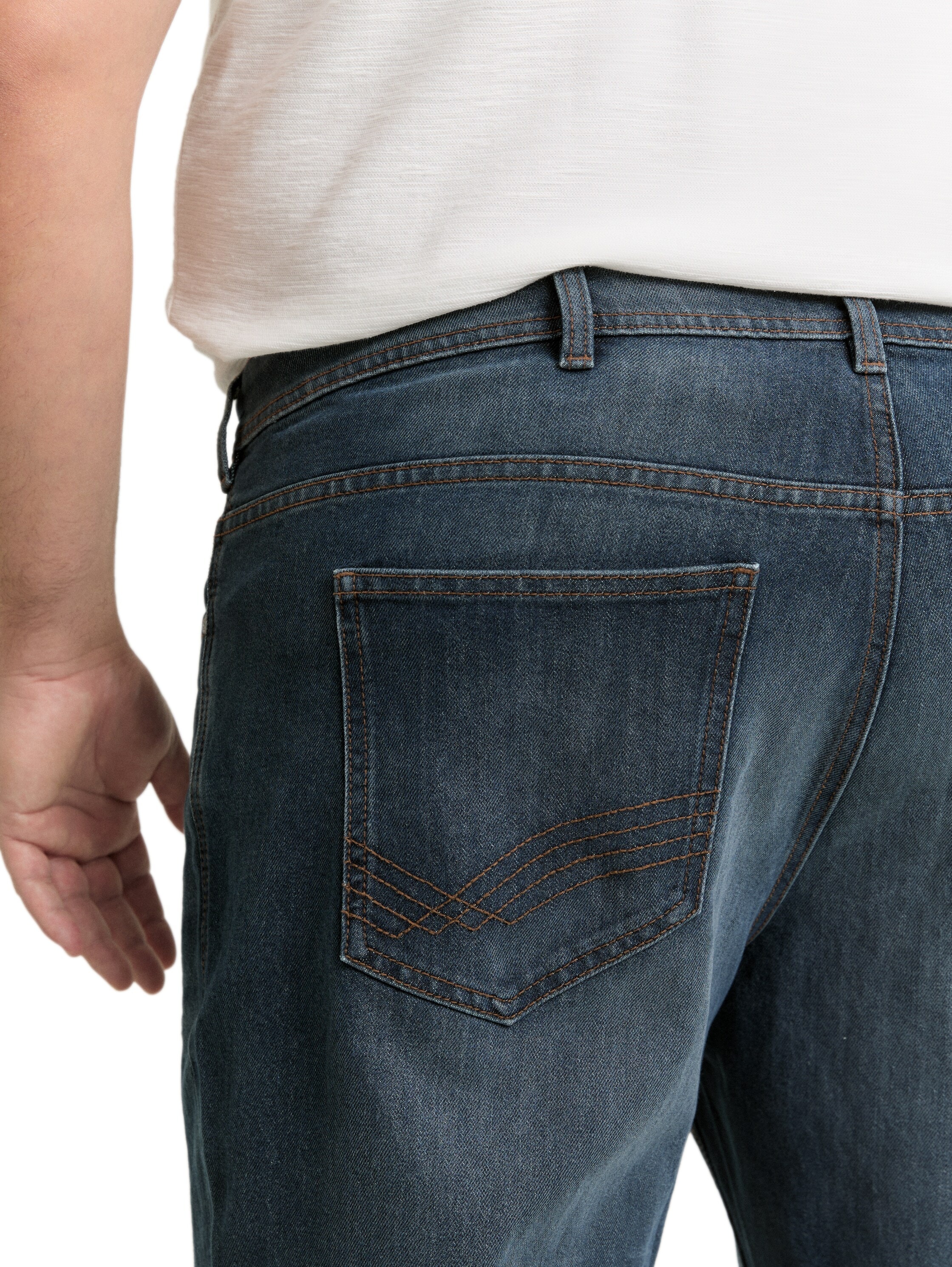 TOM TAILOR PLUS 5-Pocket-Jeans mit Stretch / Grosse Grössen