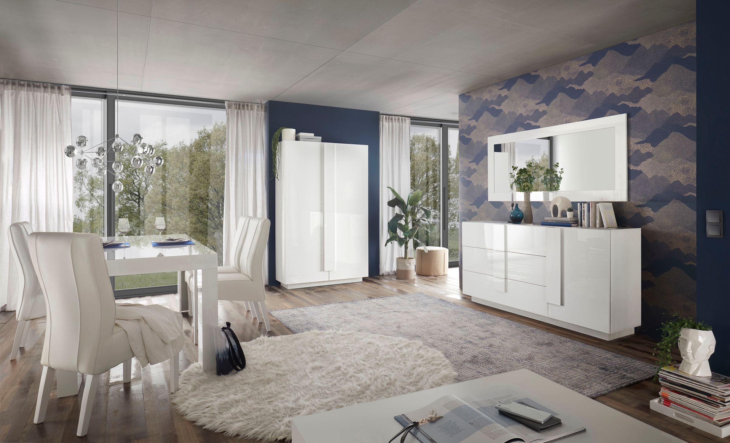 INOSIGN Sideboard »Jupiter«, Breite 181cm mit 3 Schubkästen