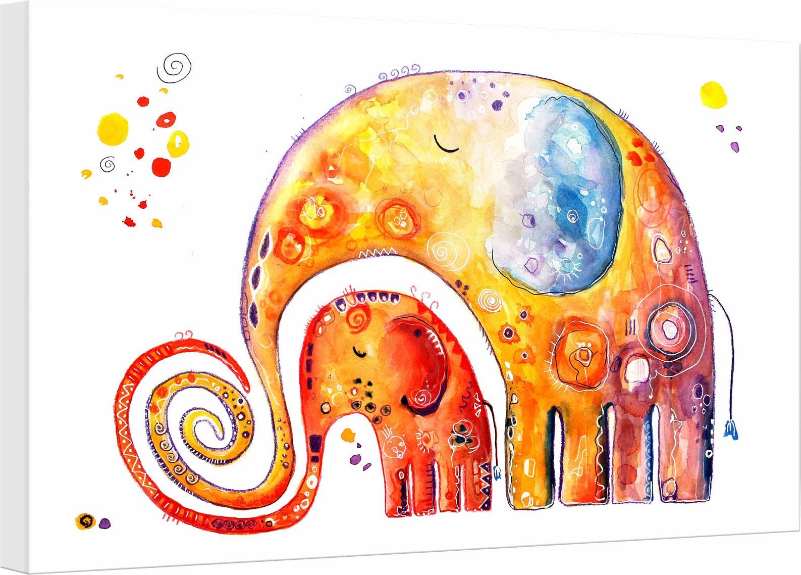 Image of Wall-Art Leinwandbild »Hagenmeyer - Safe Feeling«, 45/30 cm bei Ackermann Versand Schweiz