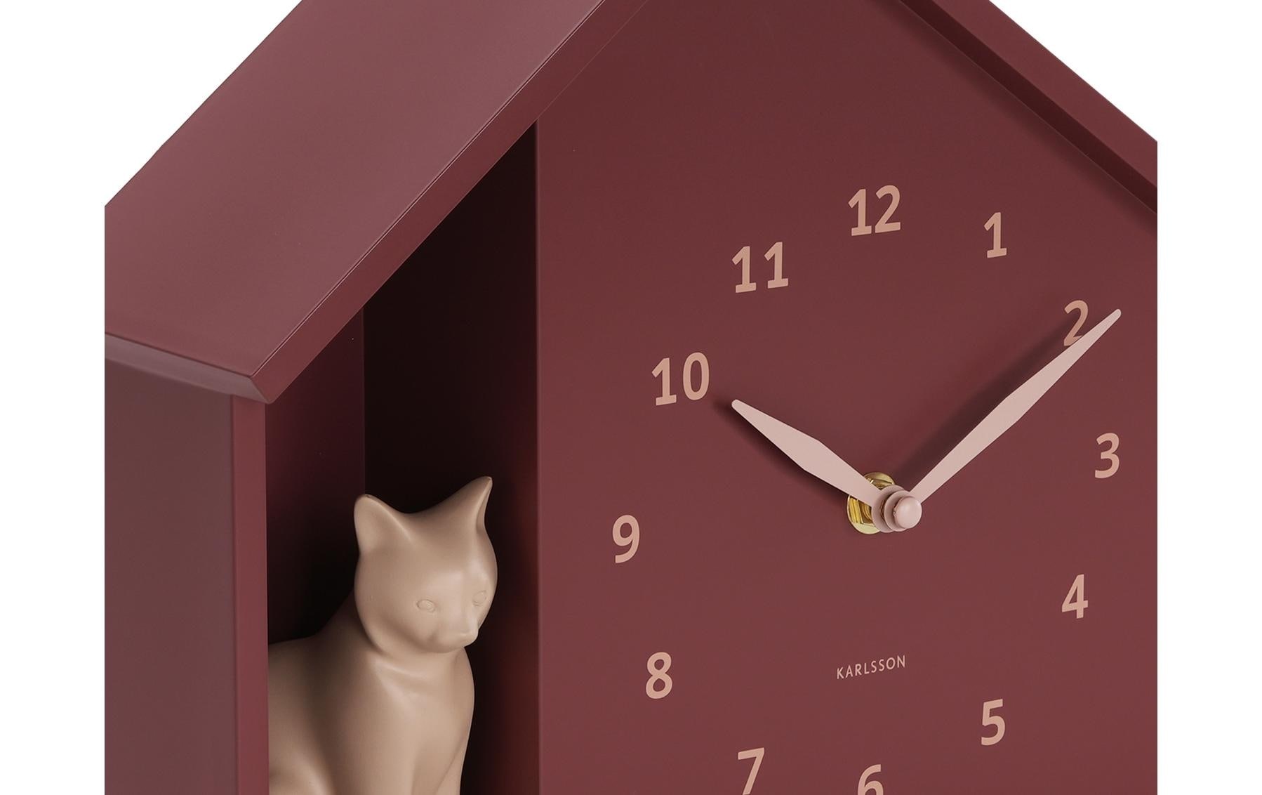 Karlsson Wanduhr »Wall clock Sitting Cat«