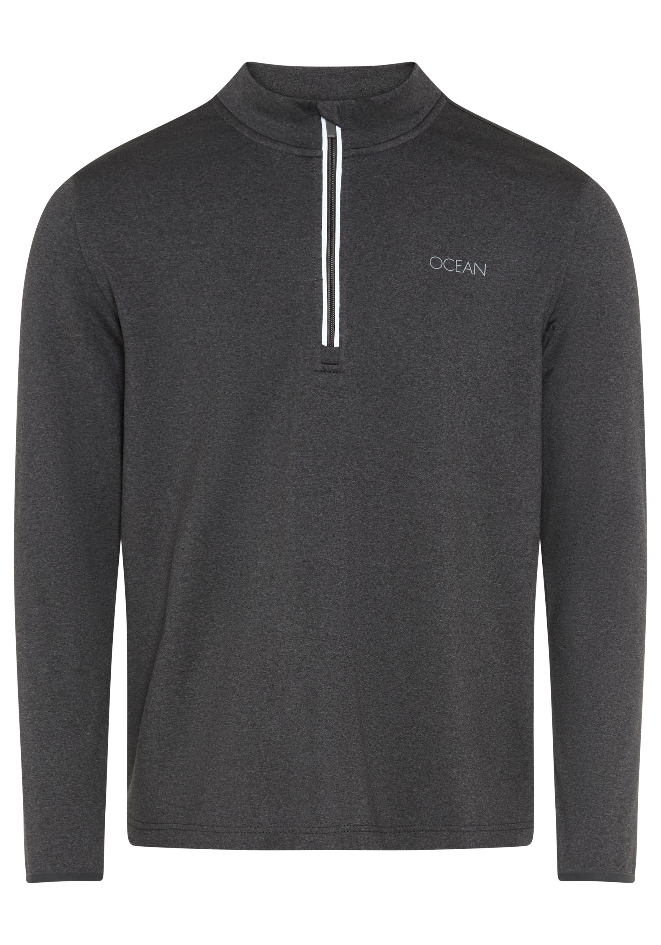 Ocean Sportswear Funktionsshirt »atmungsaktiv , quick dry« schmale Passform, Langarm, mit Reissverschluss am Ausschnitt