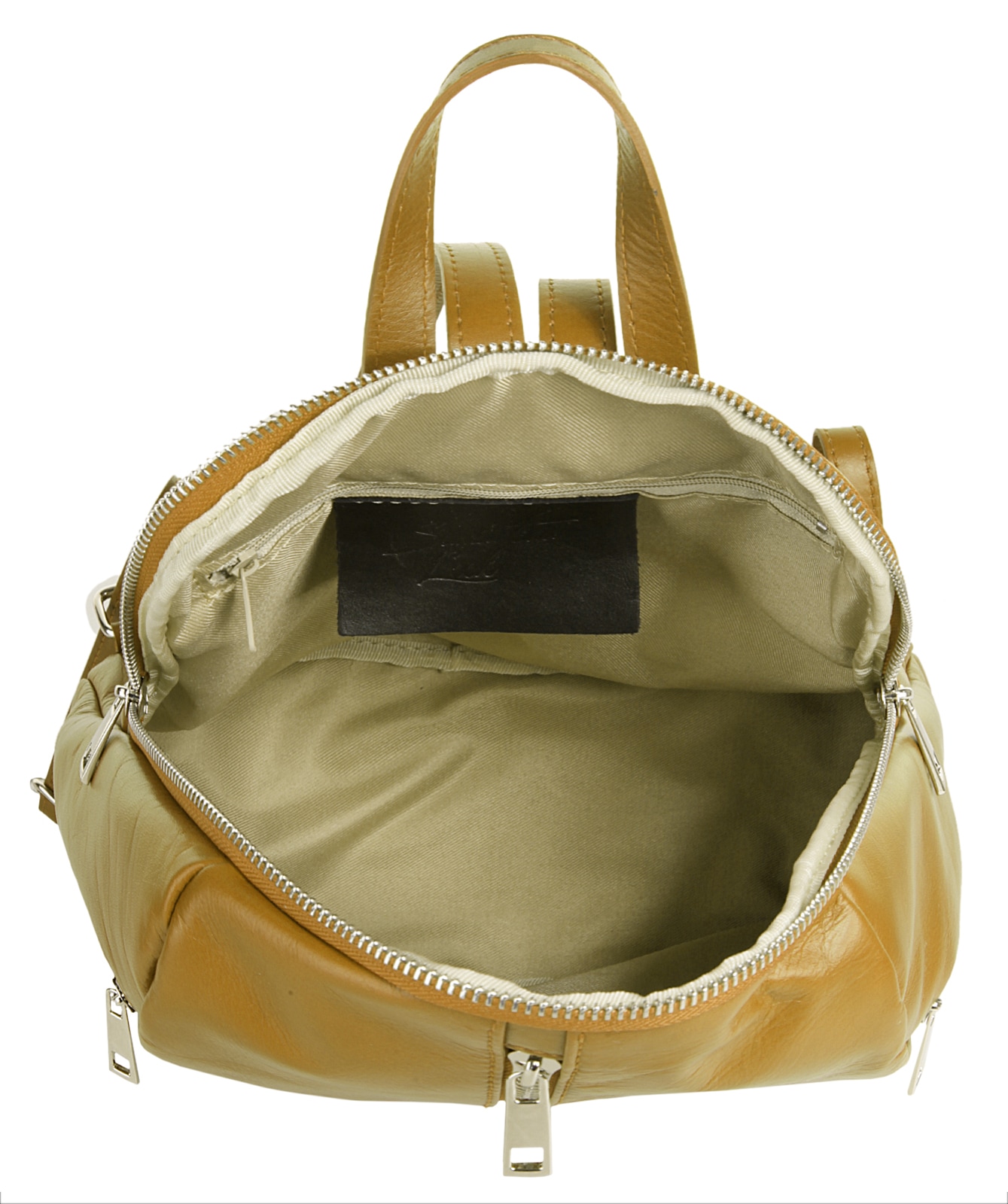 Samantha Look Cityrucksack, echt Leder, Made in Italy