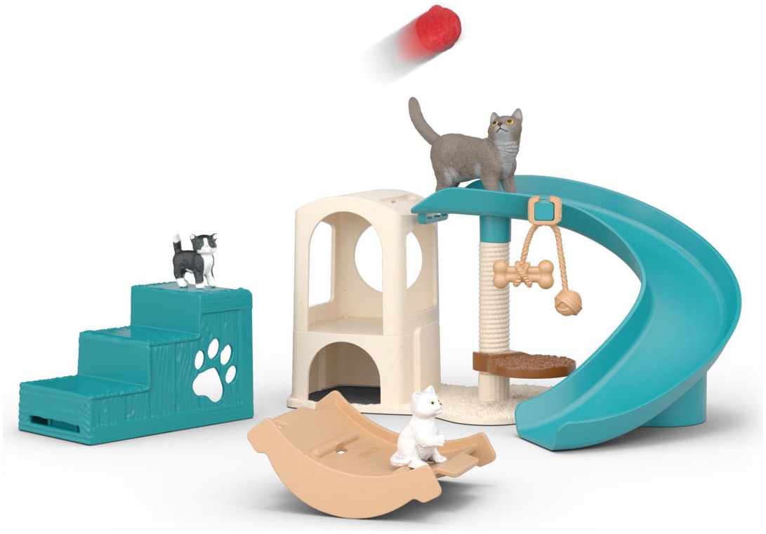 Schleich® Spielwelt »FARM WORLD, Spielspass für Katzen (42764)«