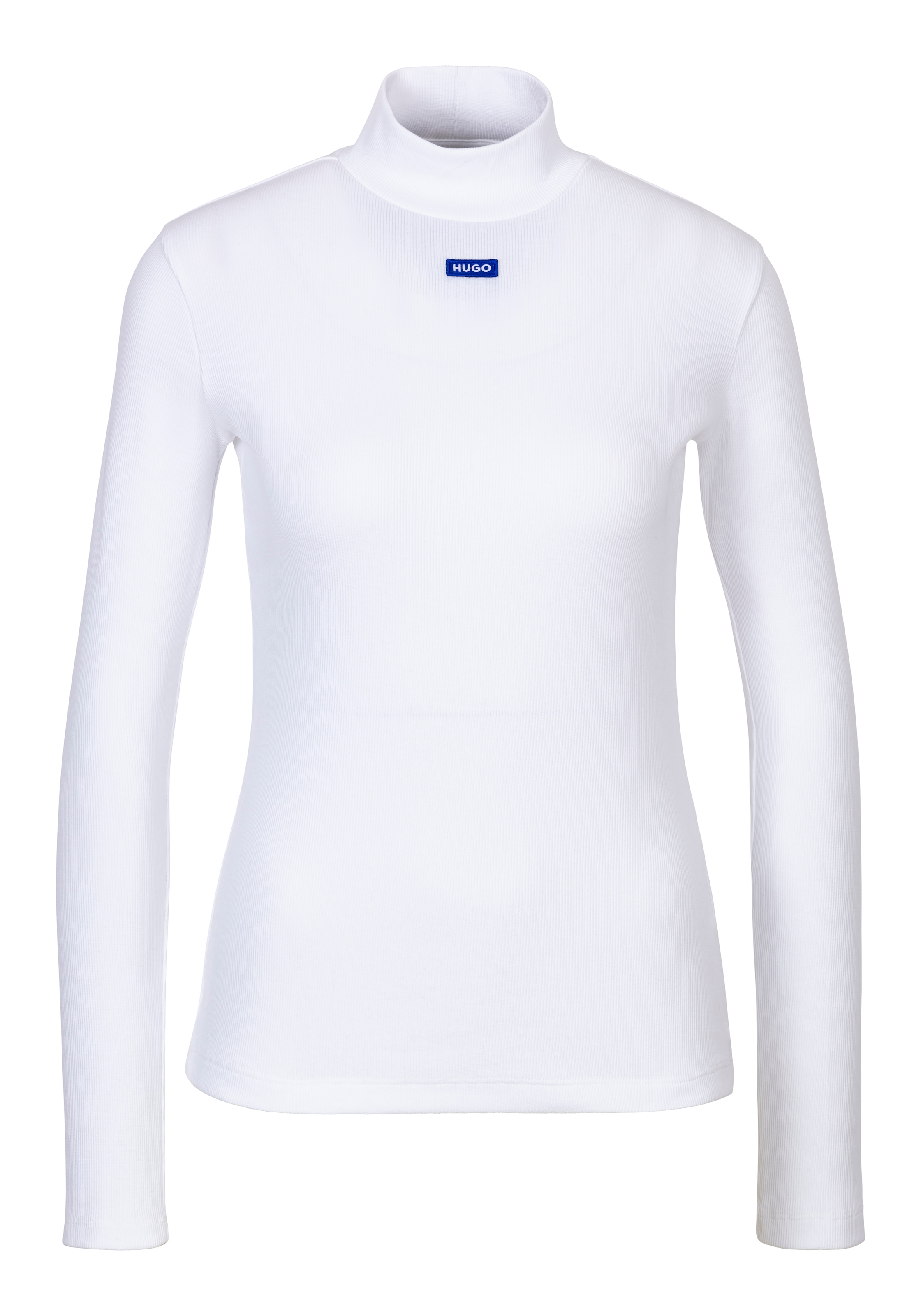 HUGO Blue T-shirt à manches longues »Easy Longsleeve« mit Stehkragen