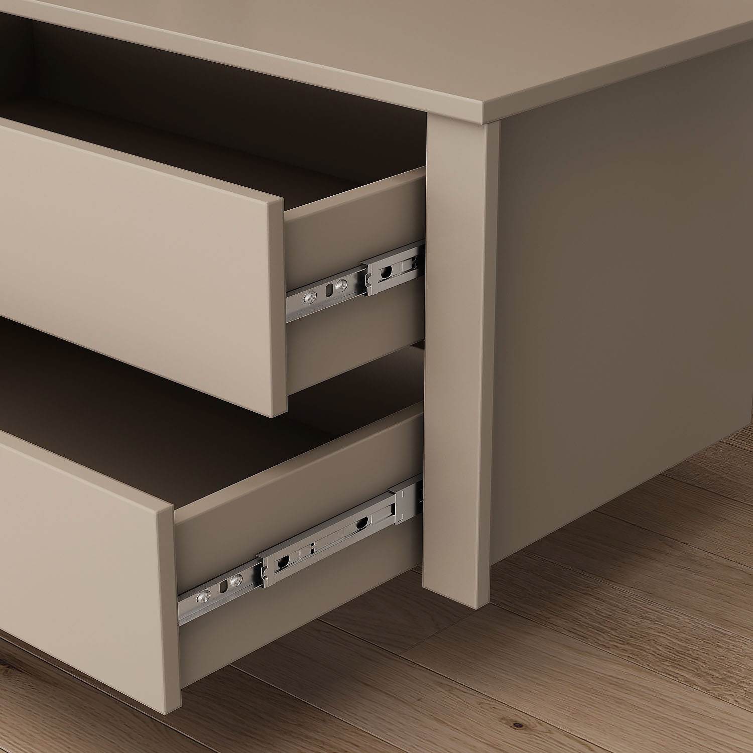 GOODproduct »Annor Schlafzimmerschrank Breite 323 cm hochglanz Schrank Garderobe« Armoire à portes battantes avec aménagement intérieur parfait - poignées de porte élégantes