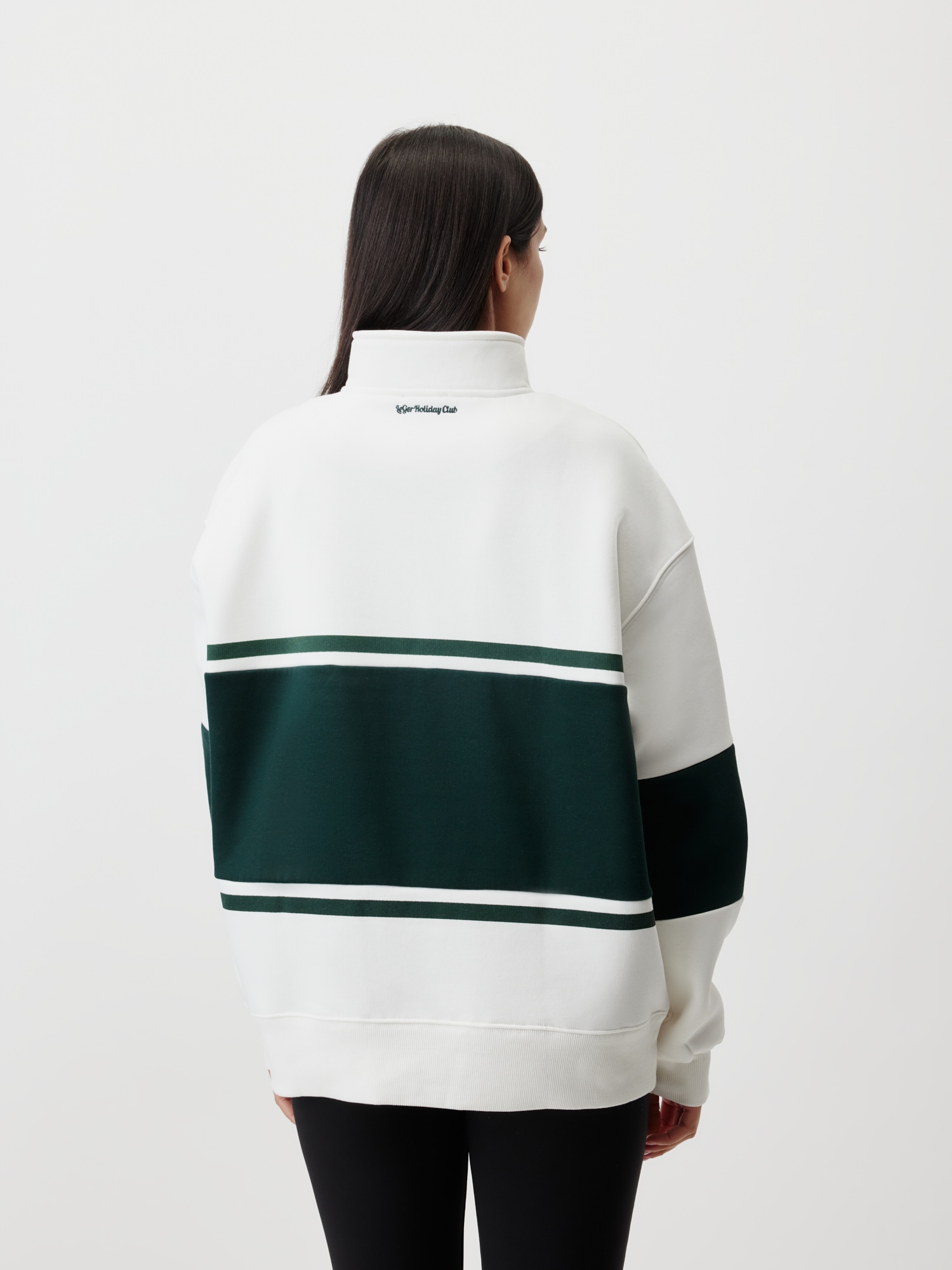 LeGer Sweat-shirt »Jenny, LeGer by Lena Gercke«, Col montant avec fermeture éclair
