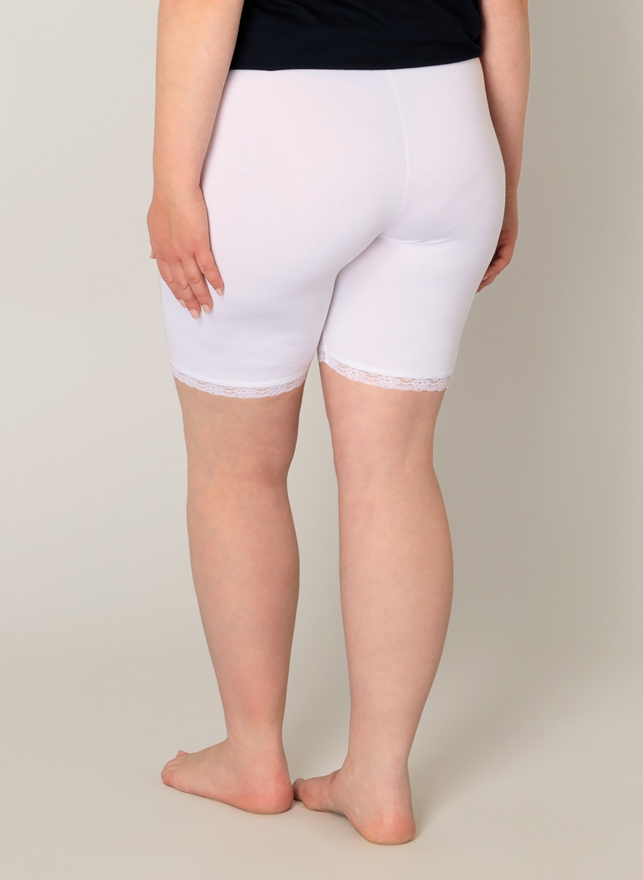 Base Level Curvy Radlerhose »Ava«  mit Spitzenkante