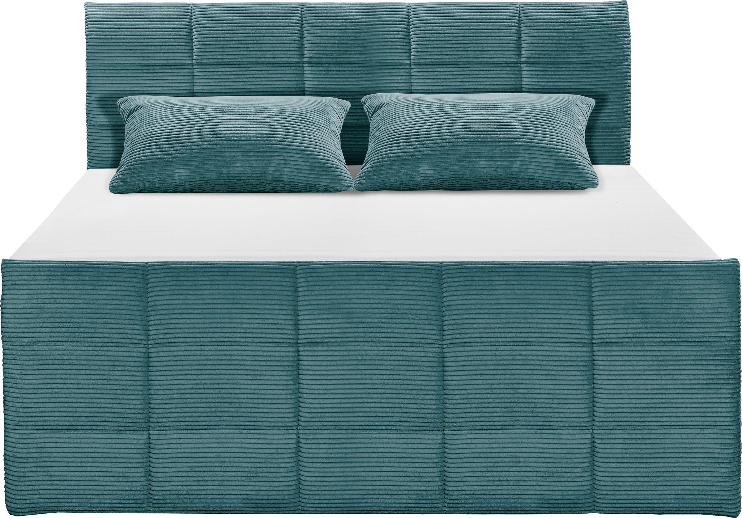 ED EXCITING DESIGN Boxspringbett »Bolivia«, harte Seite mit Kokosmatte, weiche Seite mit Filzabdeckung