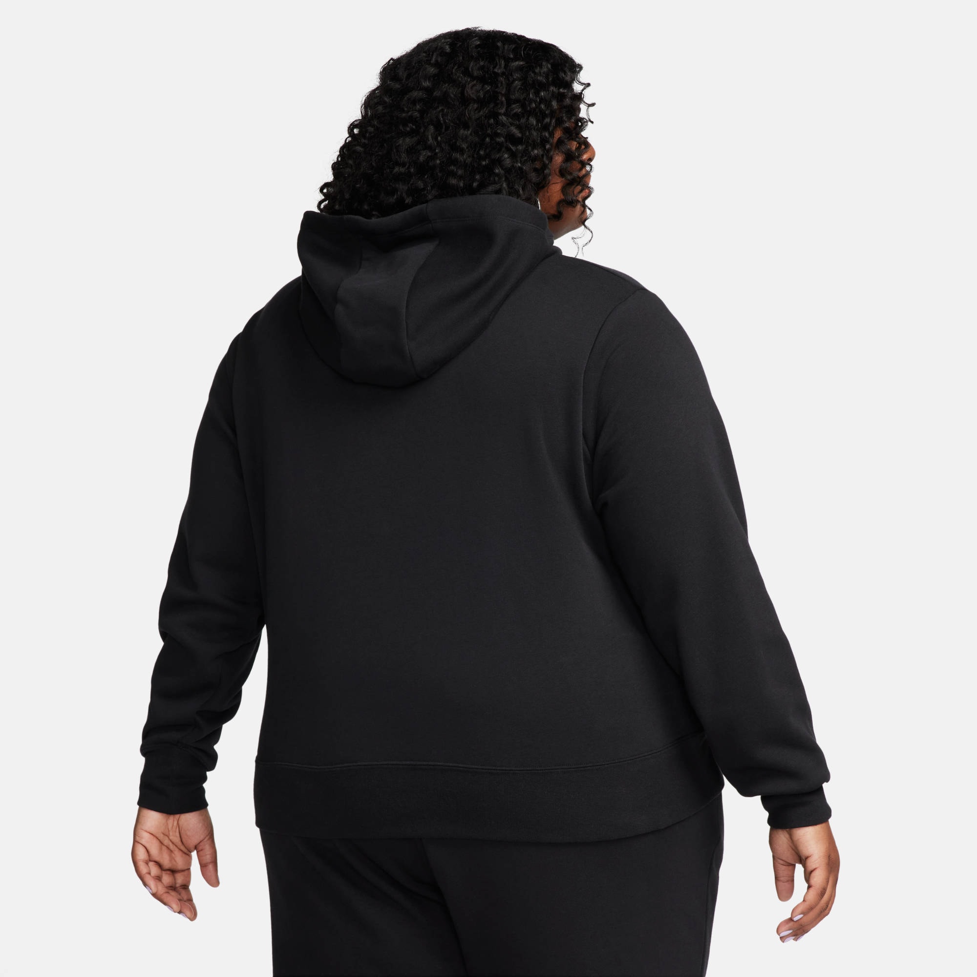 Nike Sportswear Kapuzensweatshirt »W NSW CLUB FLC FNL HOODIE PLUS«