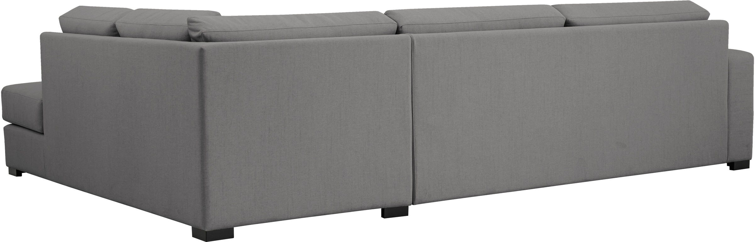 Home affaire Ecksofa »Branwell« Breite 304 cm, Struktur fein, mit Wellenunterfederung