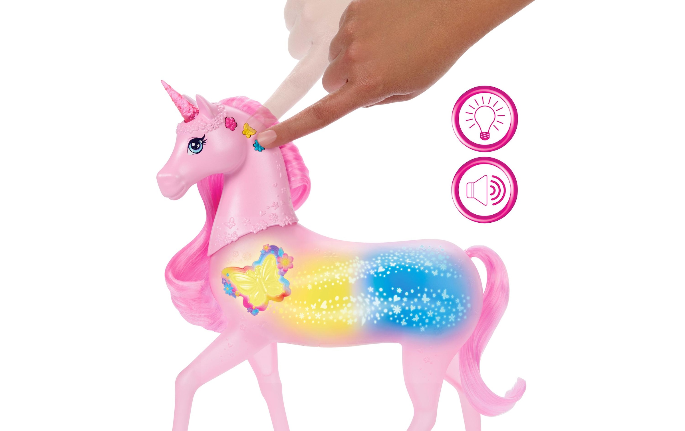 Barbie Spielfigur »Fantasy Feature Unicorn Dreamtopia«