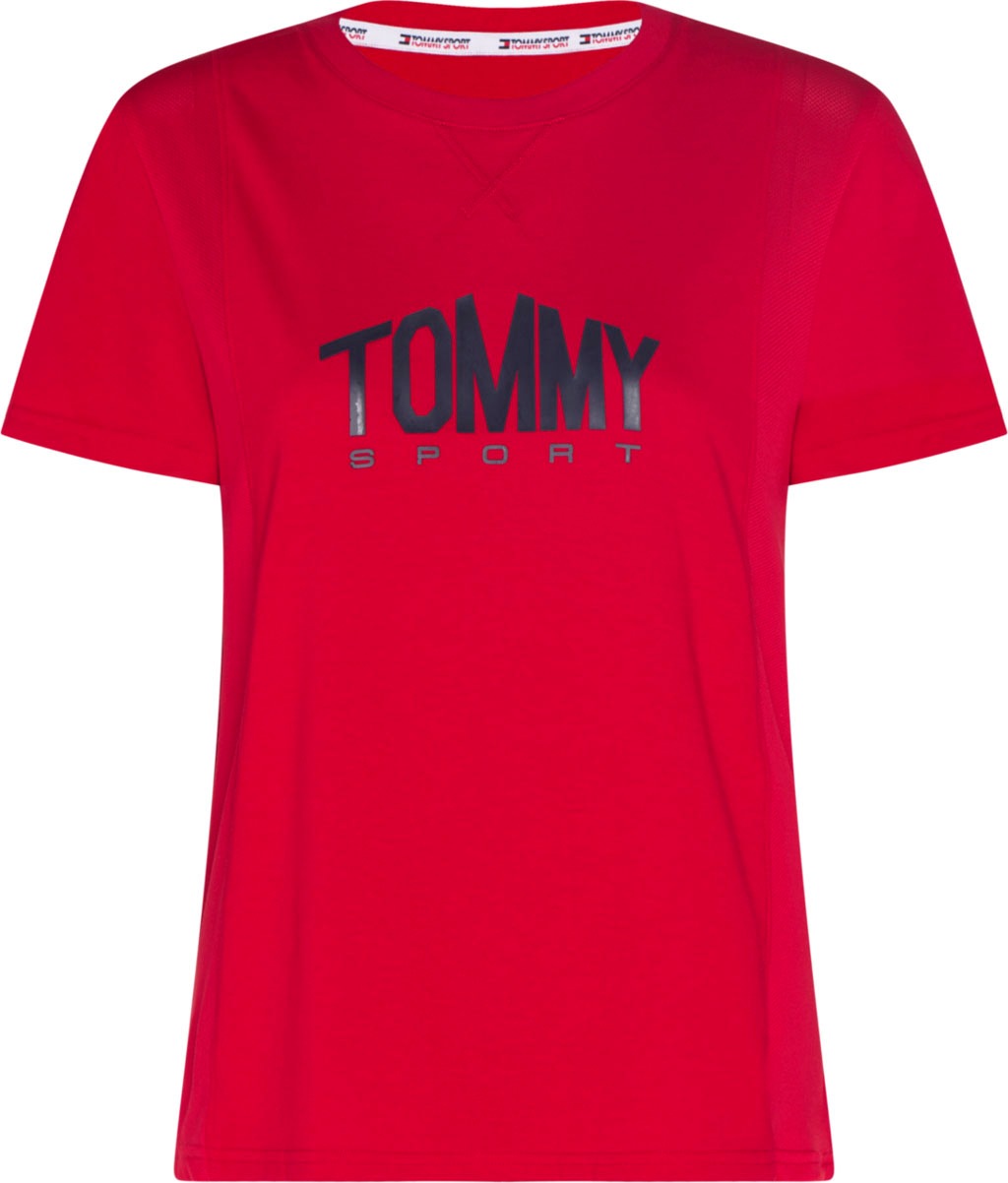 Rundhalsshirt »COTTON MIX TOP LOGO«