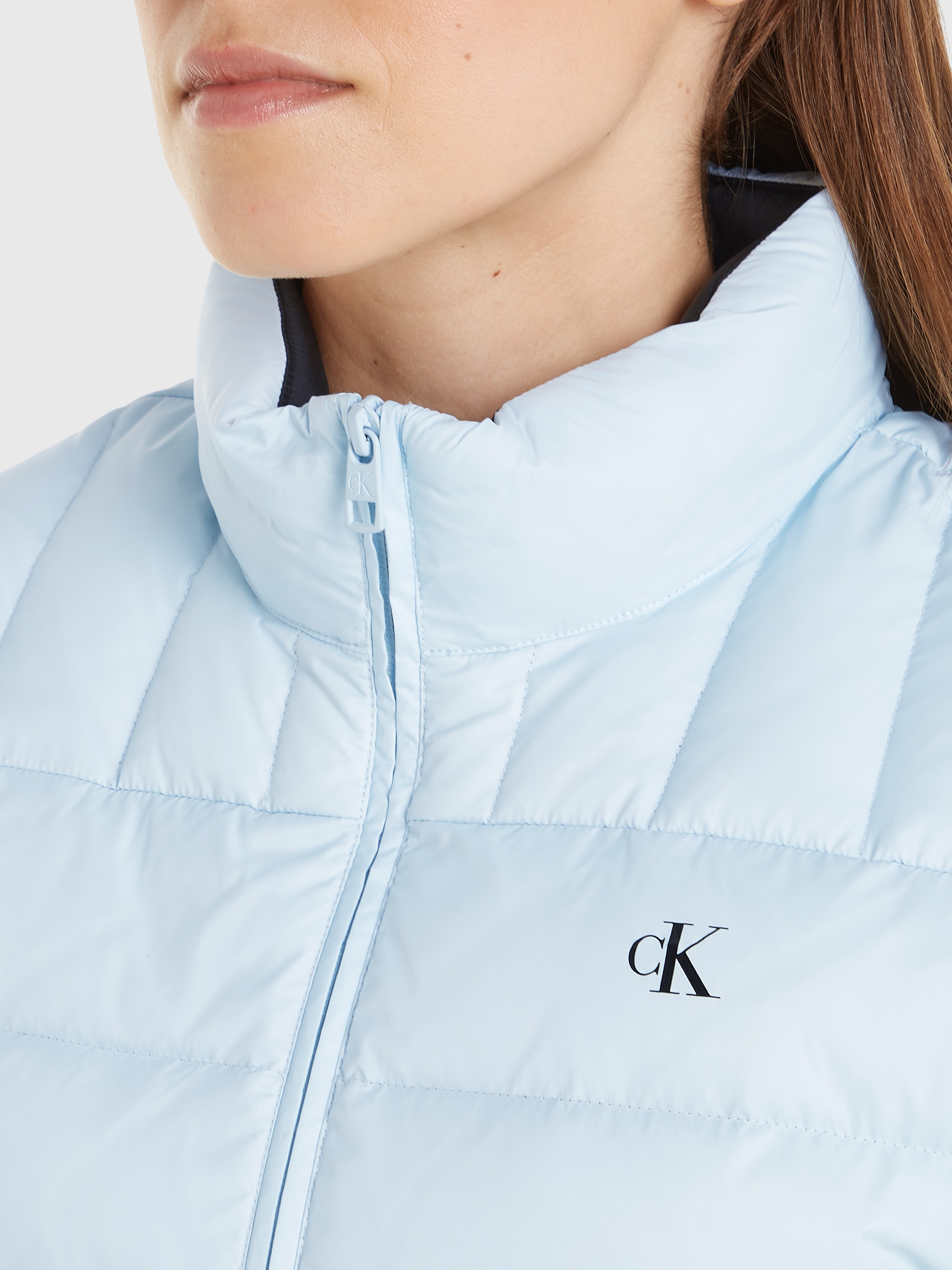 Calvin Klein Jeans Steppjacke »UL SHORT PUFFER«, Mit Logoprägung